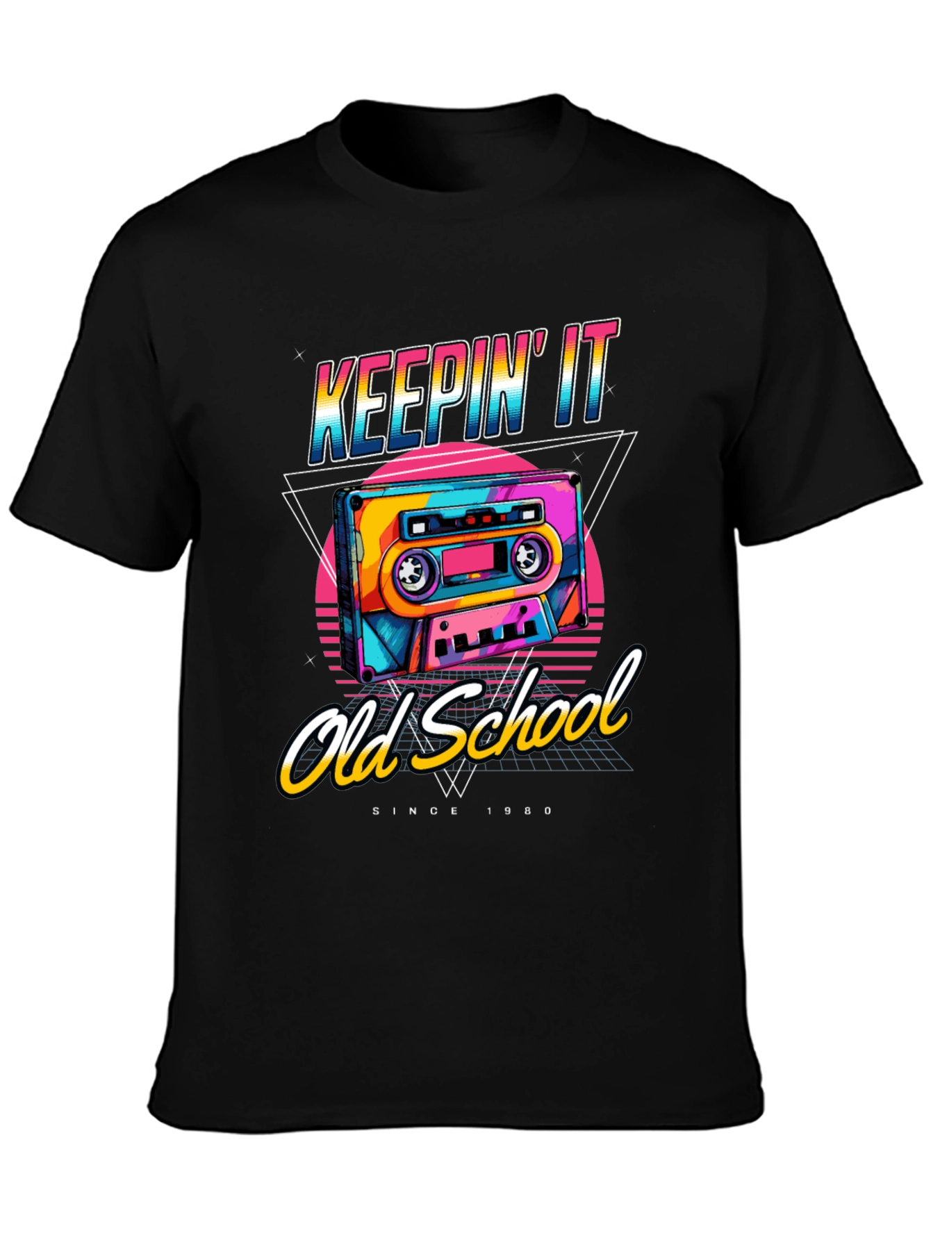 Keepin It Old School 1980s Retro T-Shirt