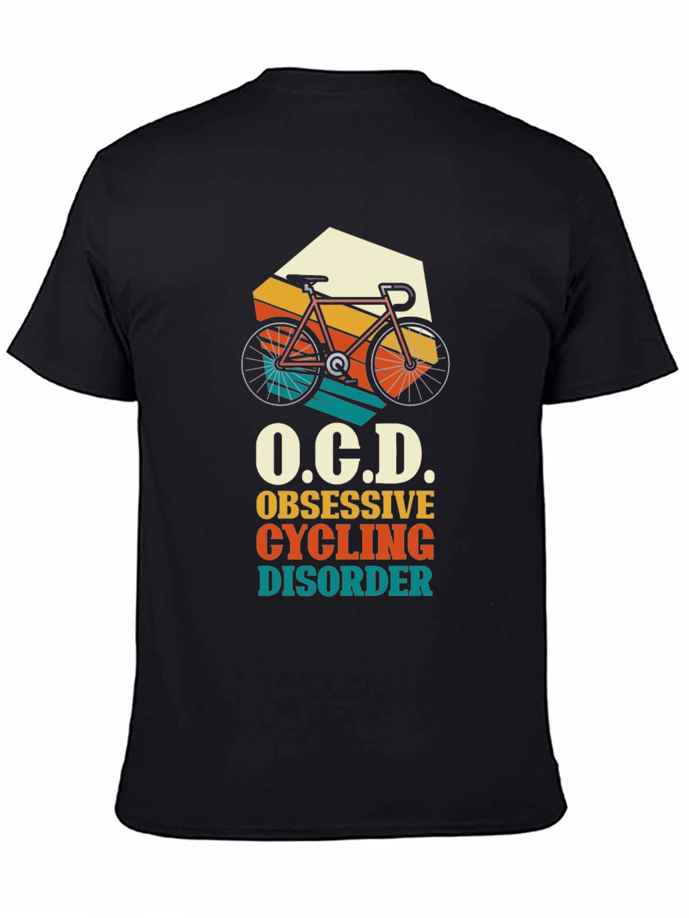 OCD Obsessive Cycling Disorder Graphic Tee