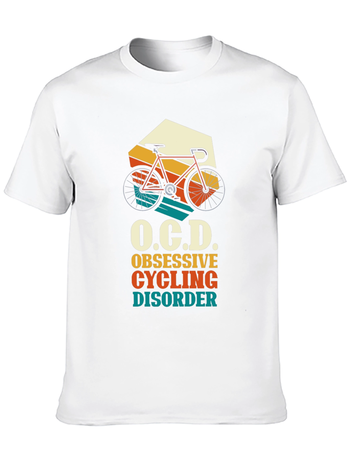 OCD Obsessive Cycling Disorder Graphic Tee