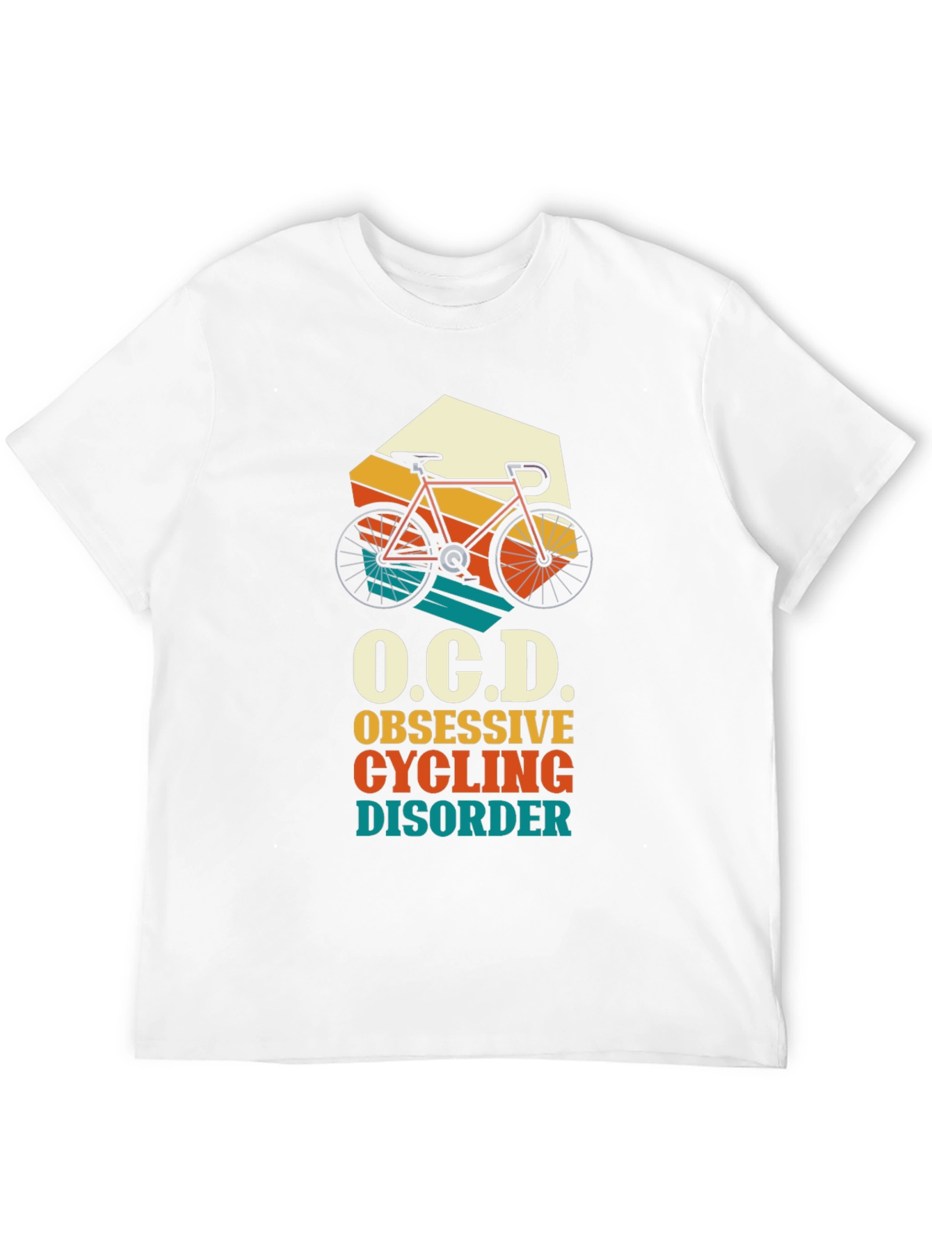 OCD Obsessive Cycling Disorder Graphic Tee