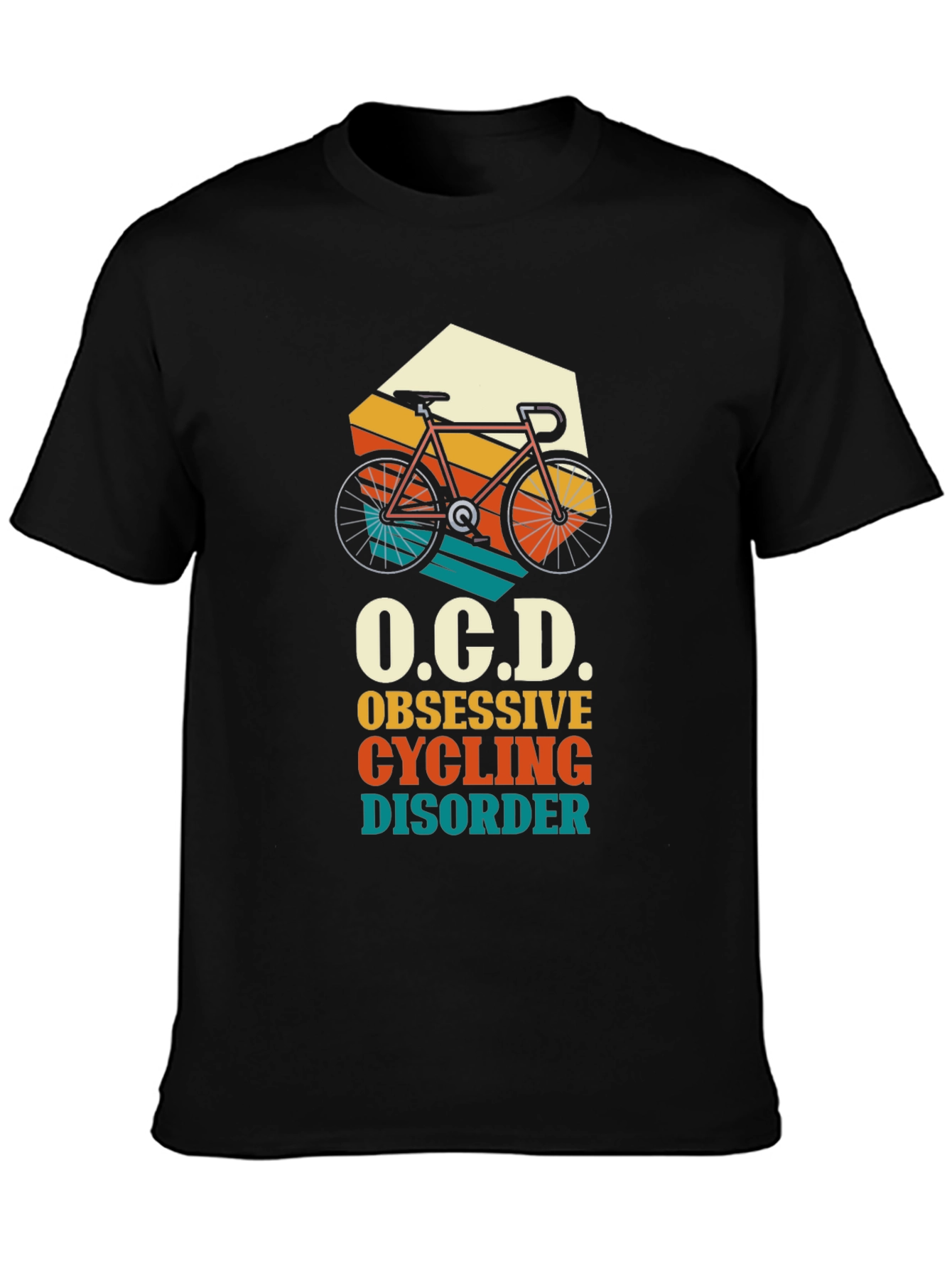 OCD Obsessive Cycling Disorder Graphic Tee