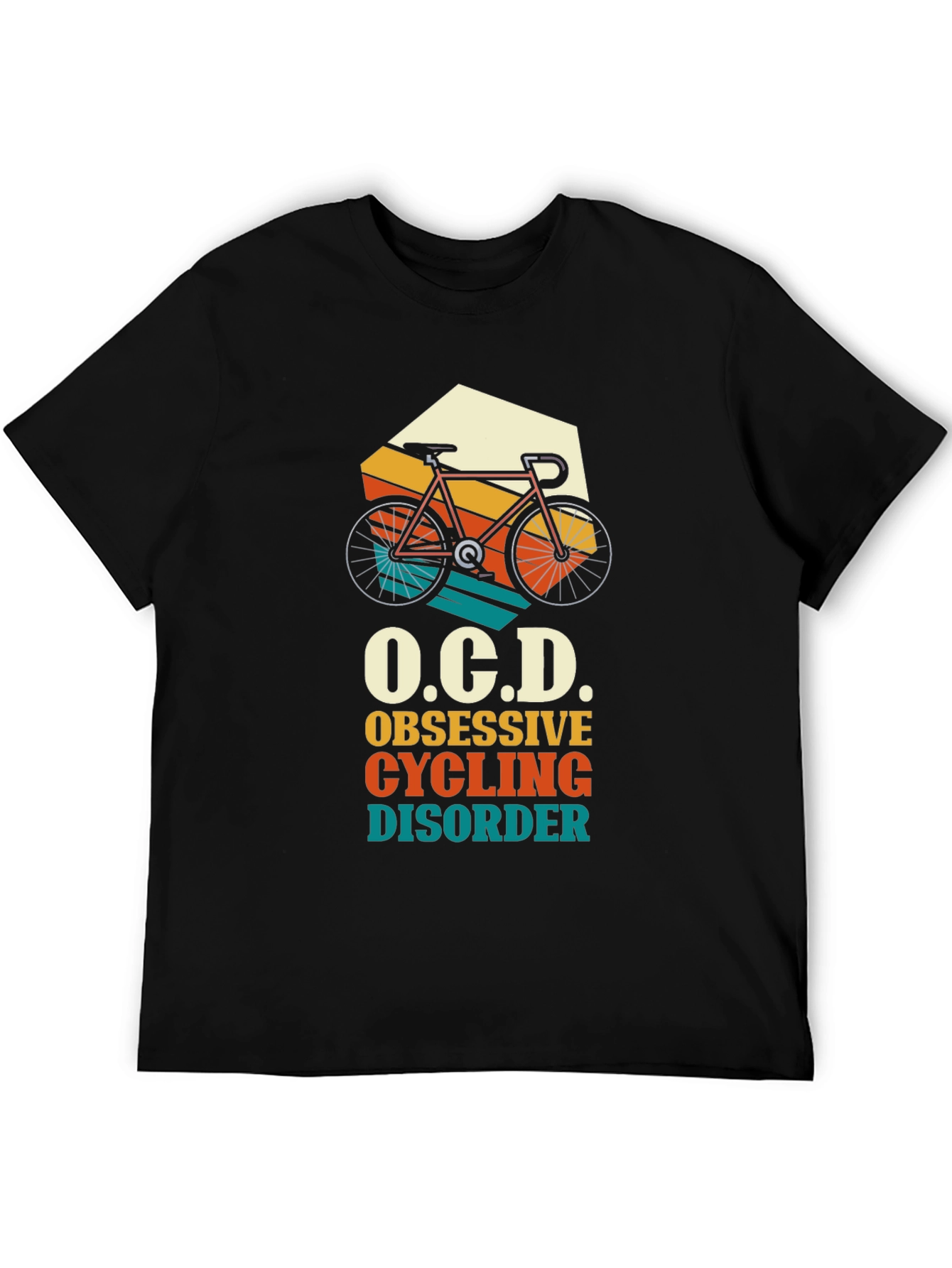 OCD Obsessive Cycling Disorder Graphic Tee