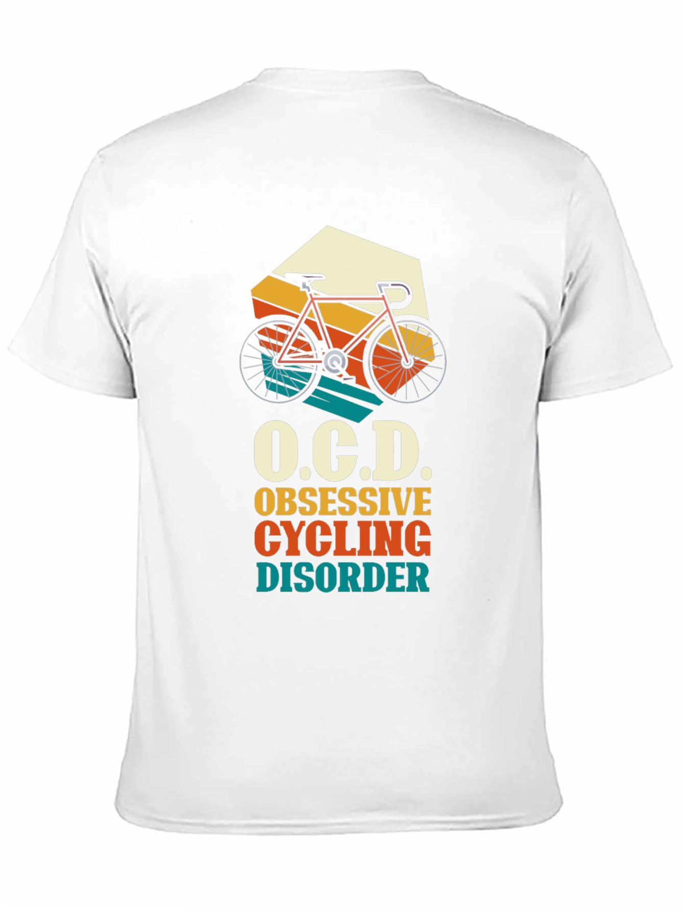 OCD Obsessive Cycling Disorder Graphic Tee