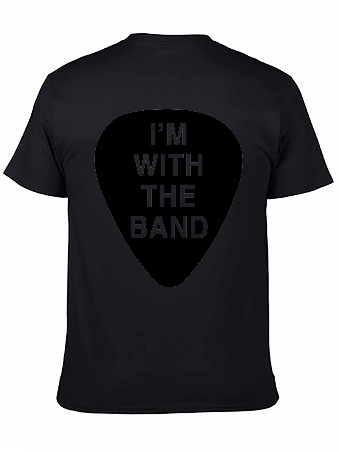 Im With The Band Black Graphic T-Shirt