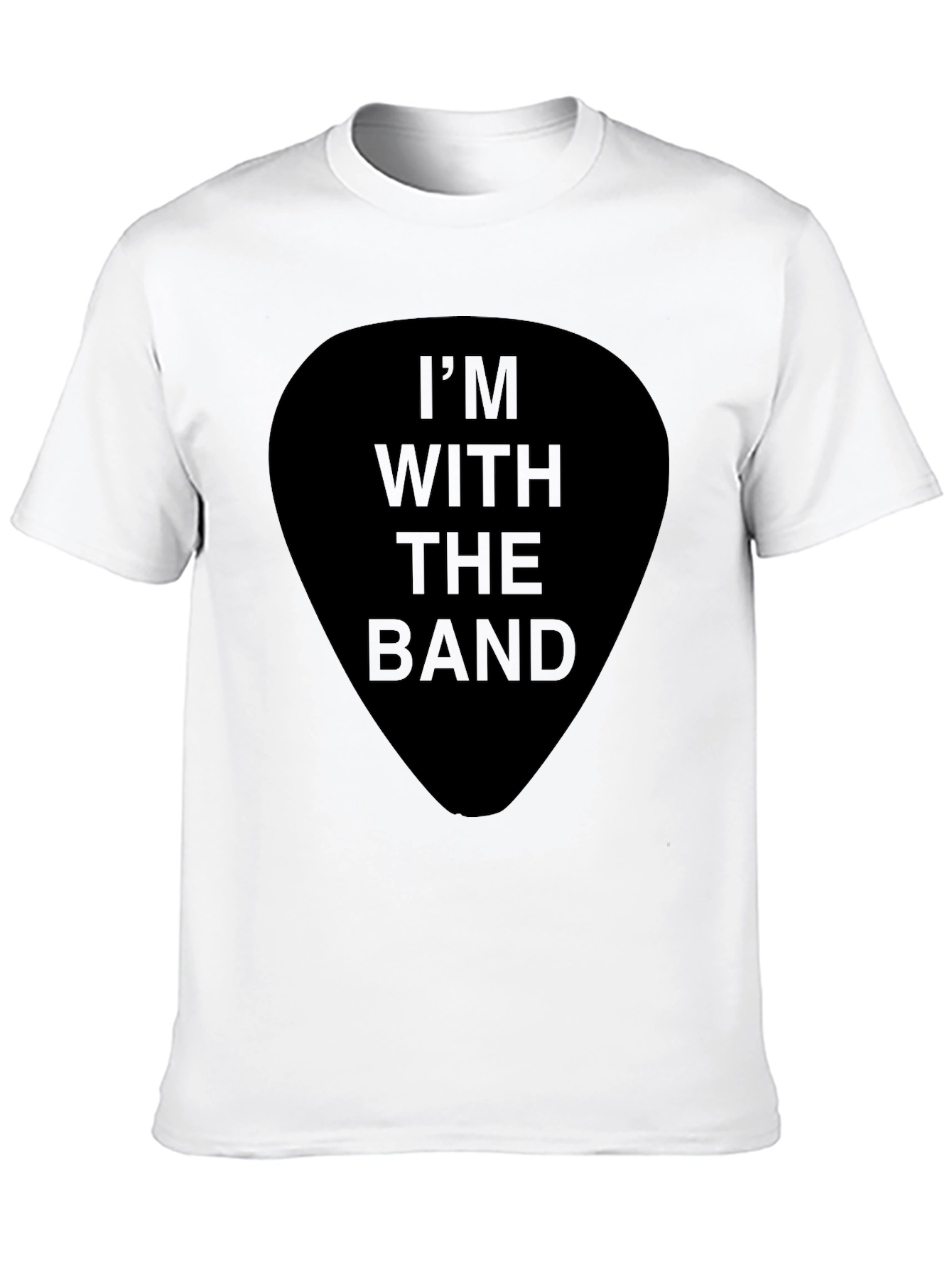 Im With The Band Black Graphic T-Shirt
