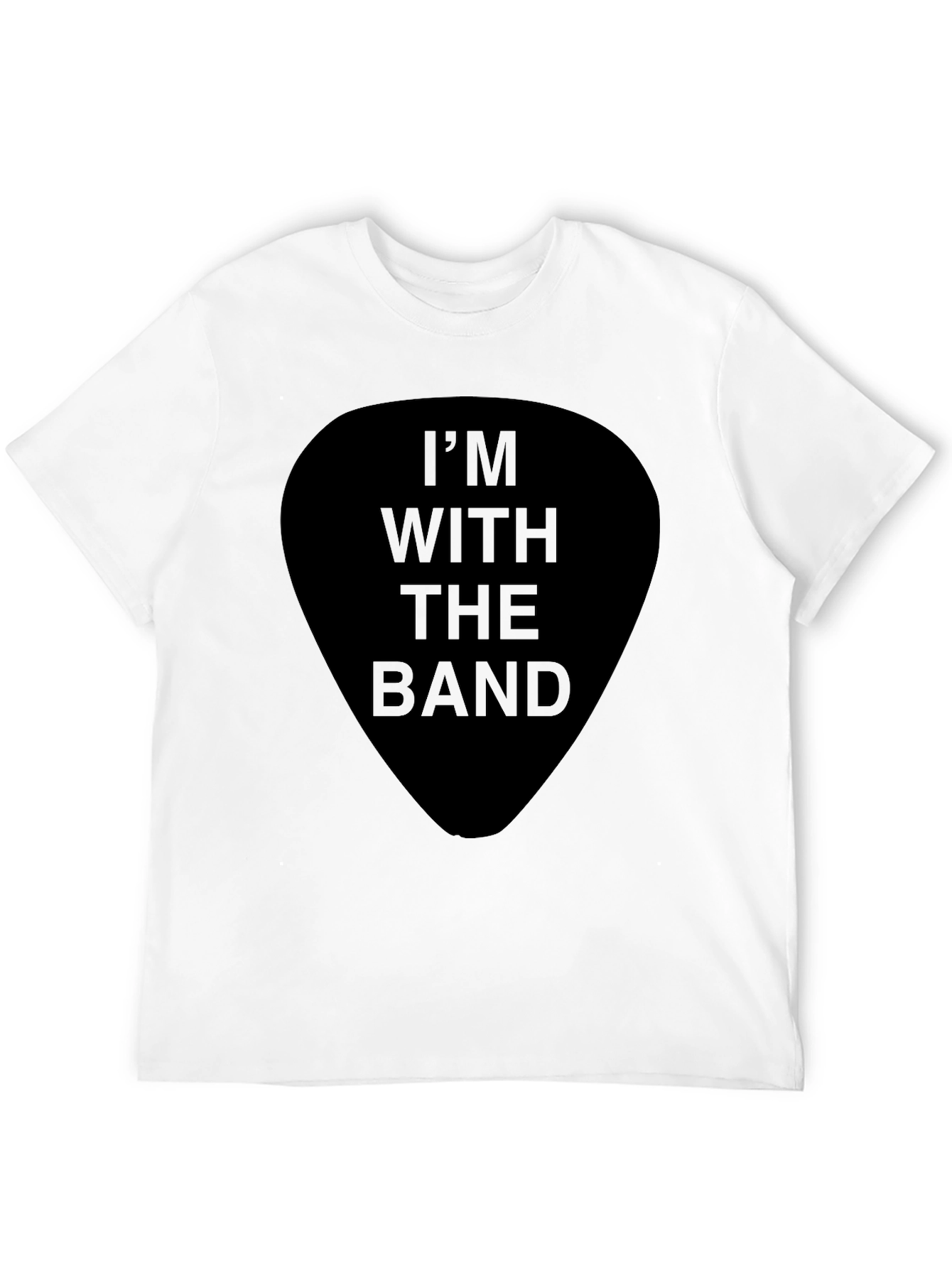 Im With The Band Black Graphic T-Shirt