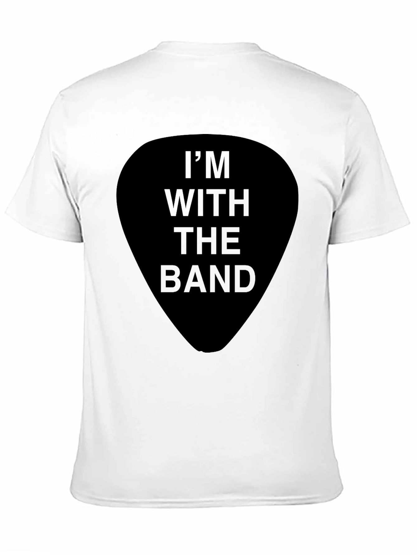 Im With The Band Black Graphic T-Shirt
