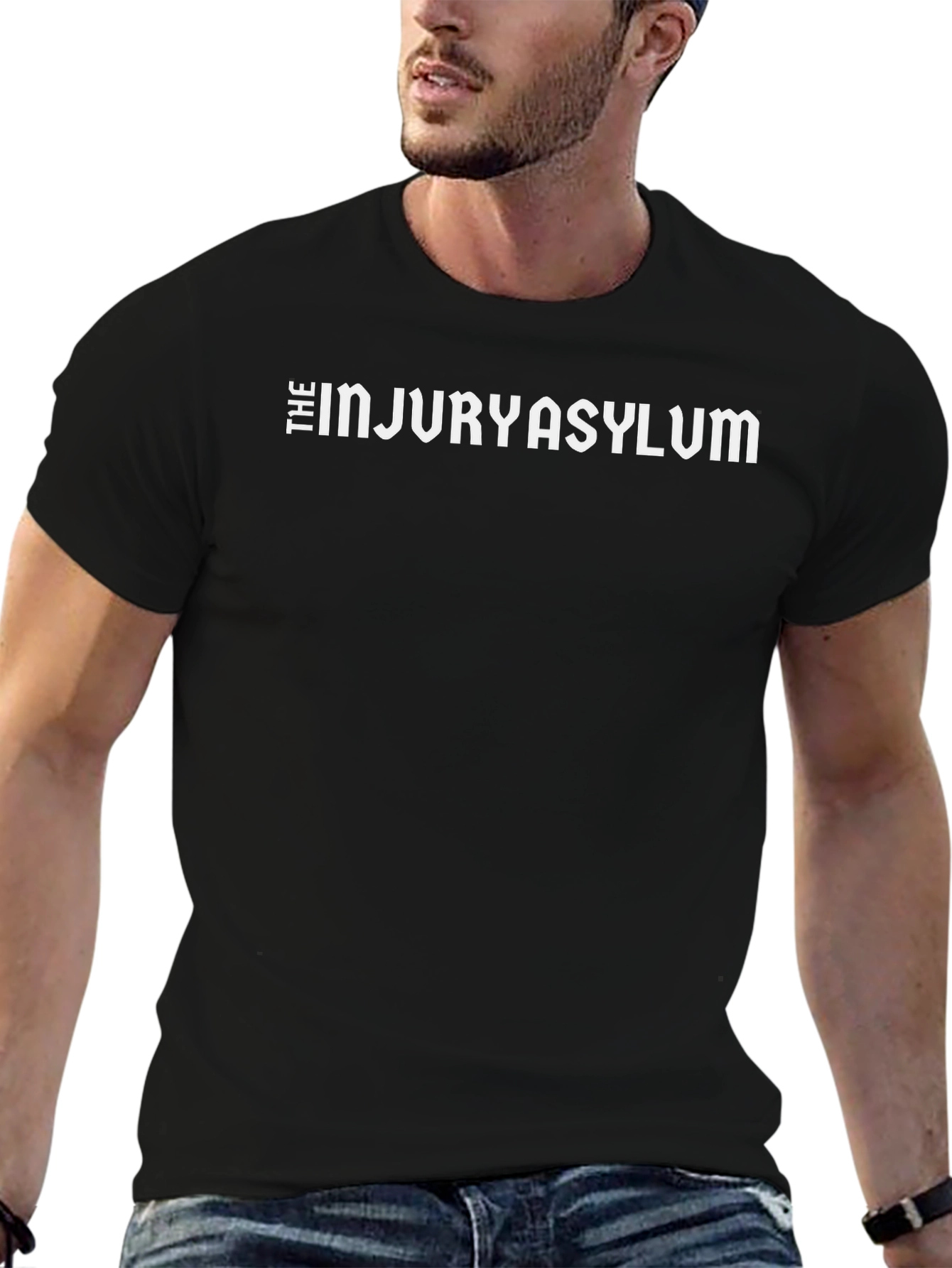 The Injury Asylum Graphic T-Shirt - Black