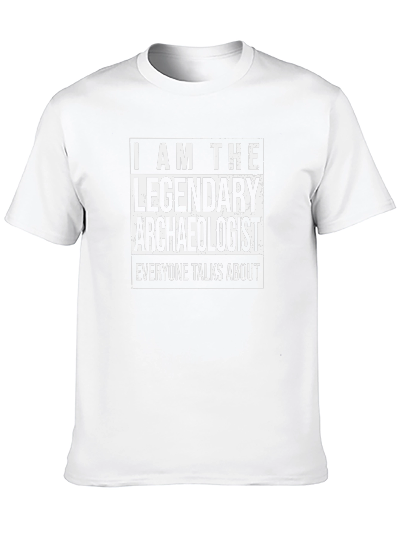 Legendary Archaeologist Black T-Shirt