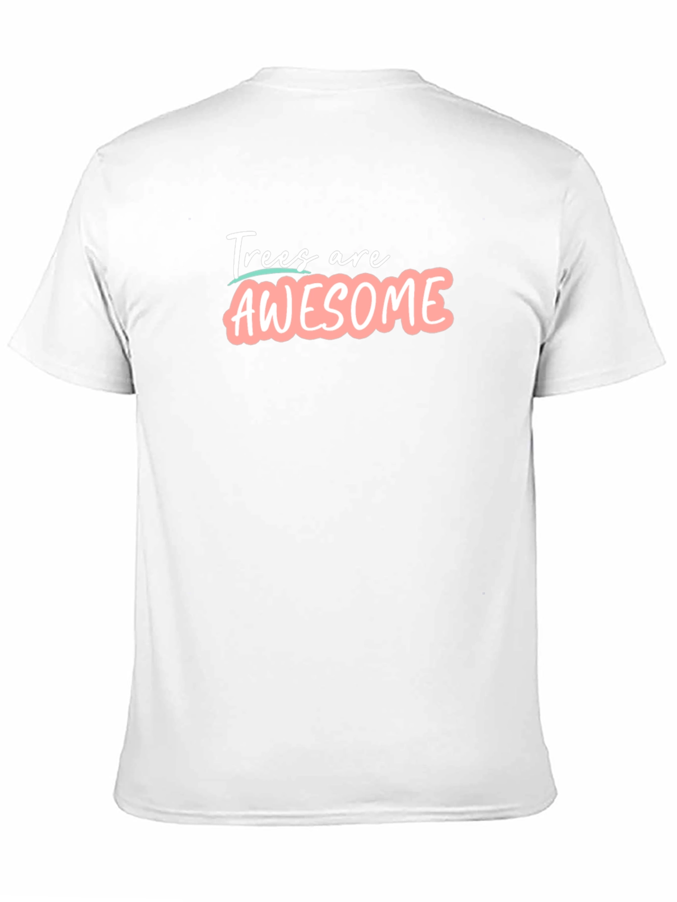 Trees are Awesome T-Shirt - Black Graphic Tee