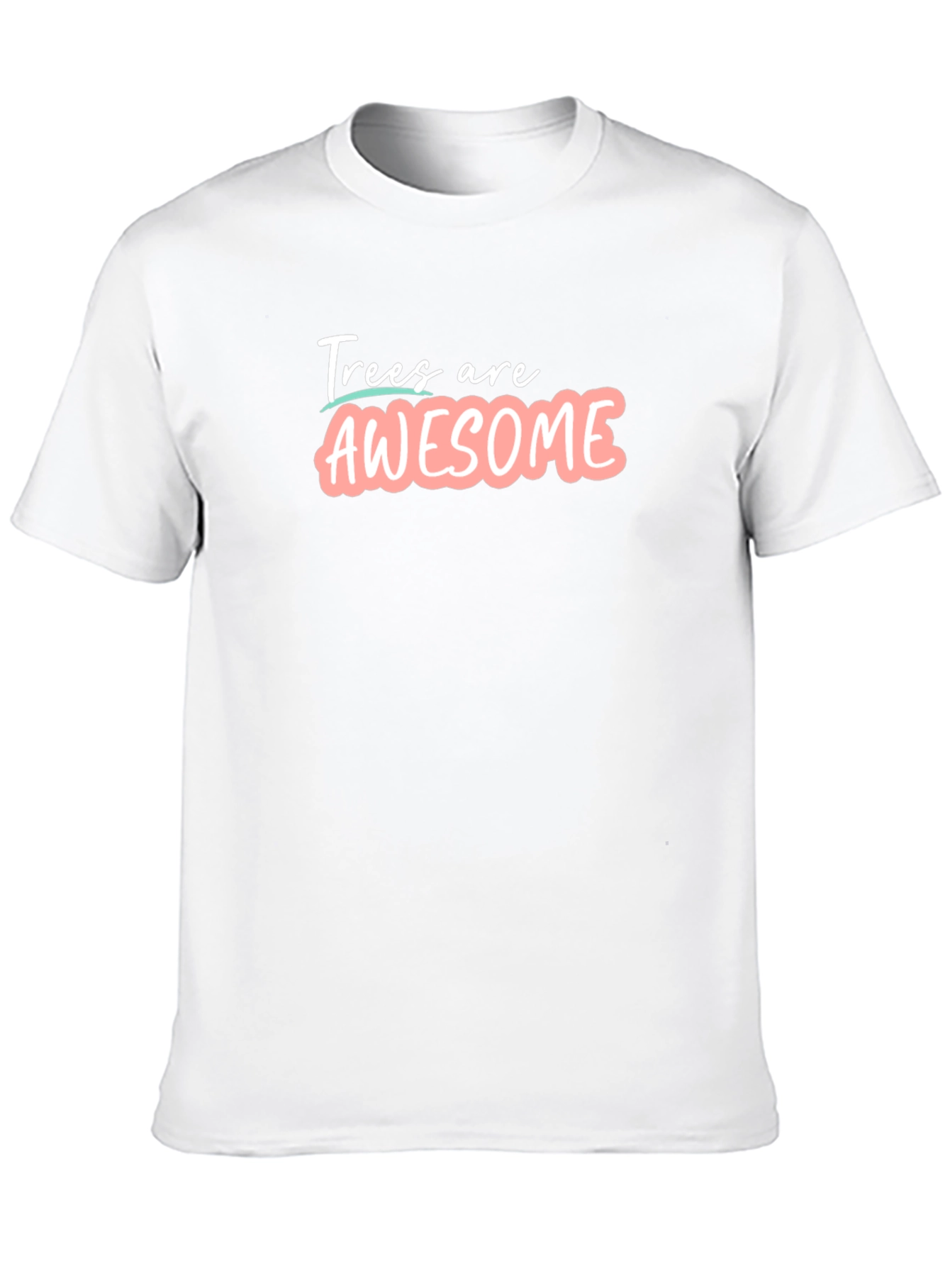 Trees are Awesome T-Shirt - Black Graphic Tee