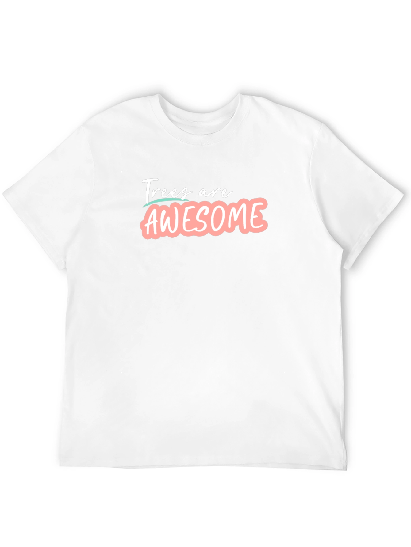 Trees are Awesome T-Shirt - Black Graphic Tee
