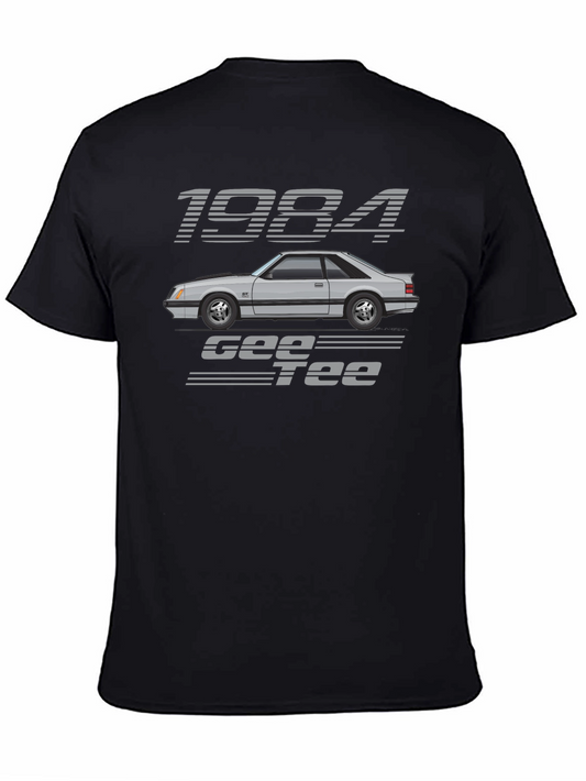 1984 Mustang GT Tee - Classic Car Graphic T-Shirt