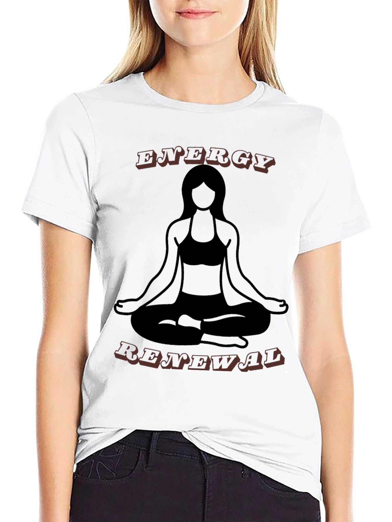 Energy Renewal Yoga Graphic T-Shirt