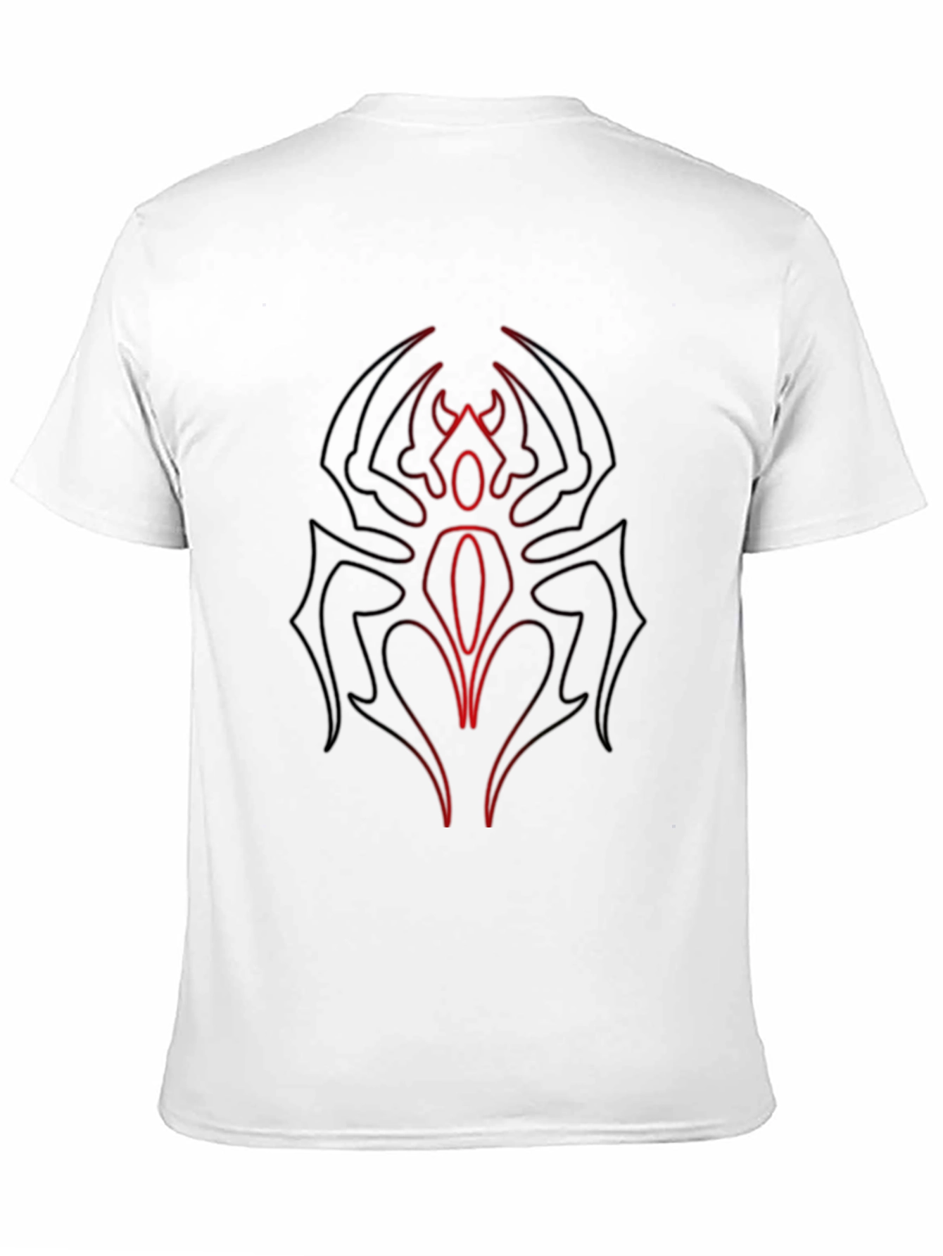 Spider Graphic Tee - Black Cotton Blend