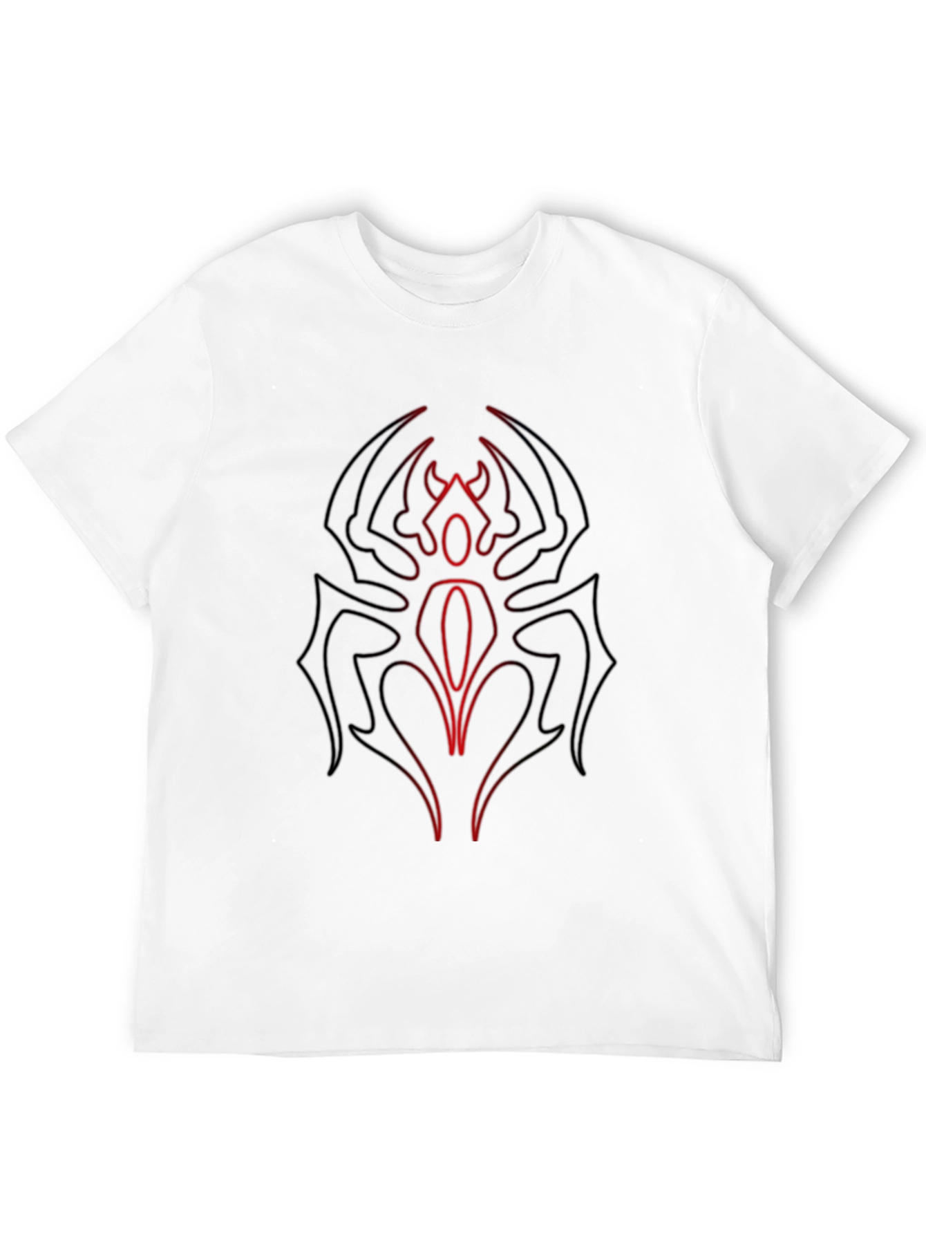 Spider Graphic Tee - Black Cotton Blend