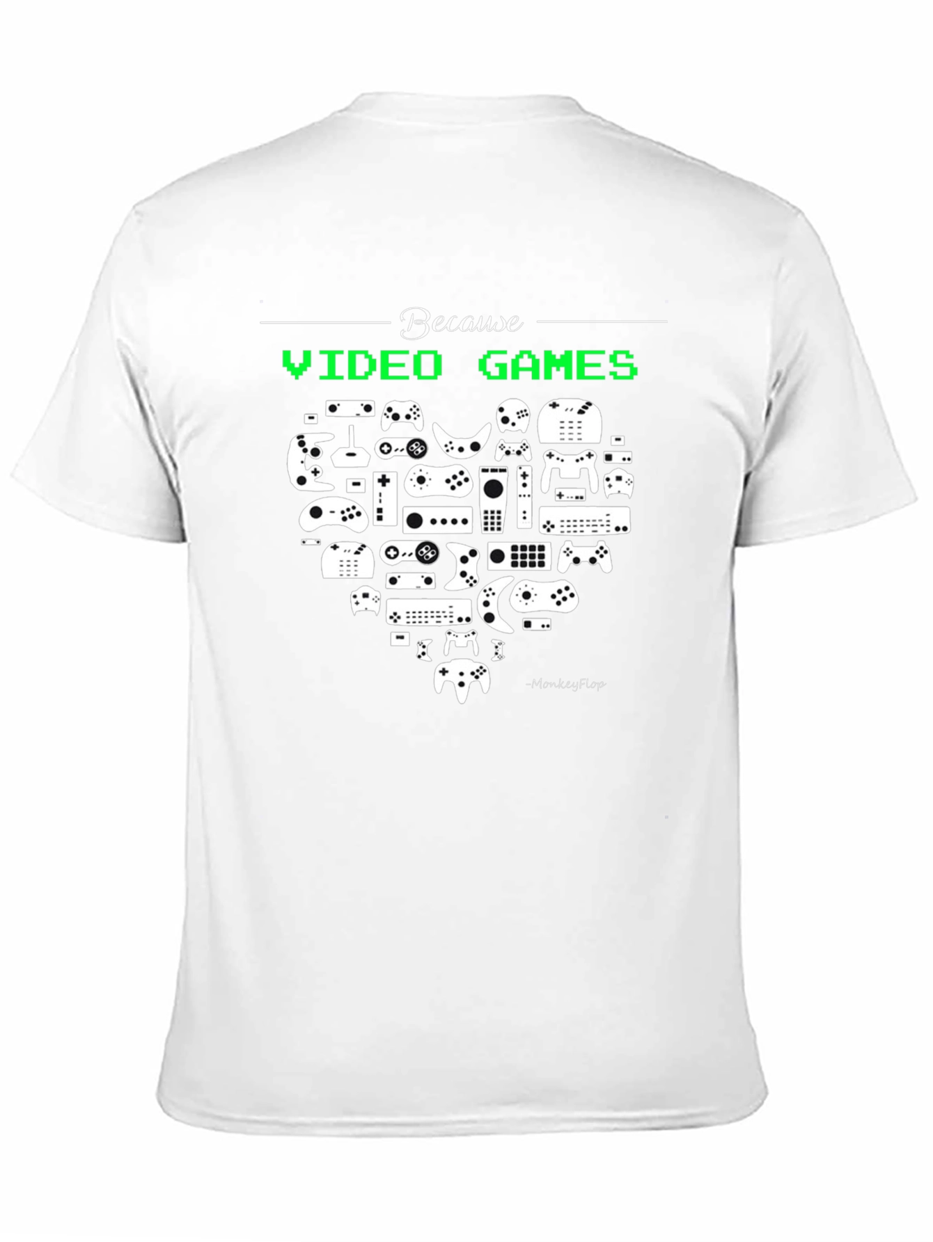 Video Games Heart T-Shirt - Gamer Tee