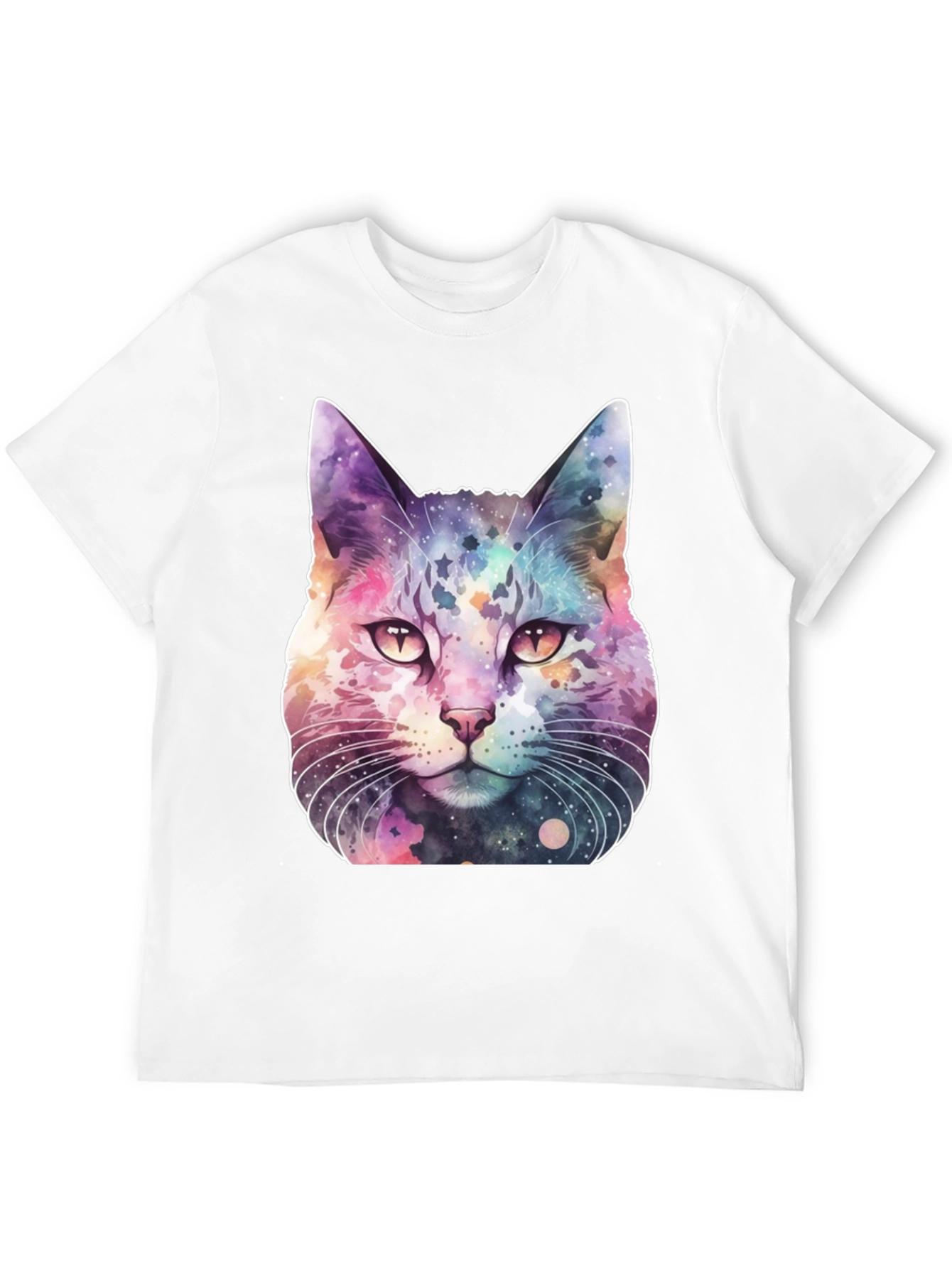Galaxy Cat T-Shirt - Stylish Space Feline Tee