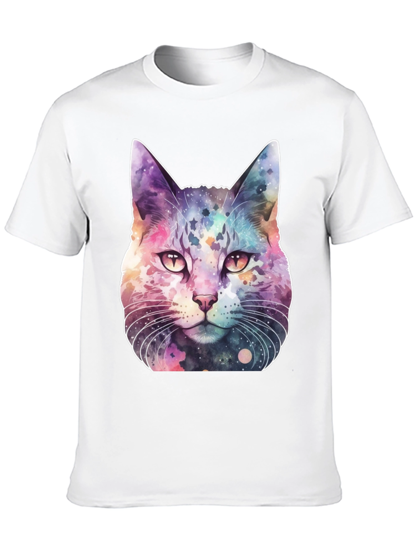 Galaxy Cat T-Shirt - Stylish Space Feline Tee
