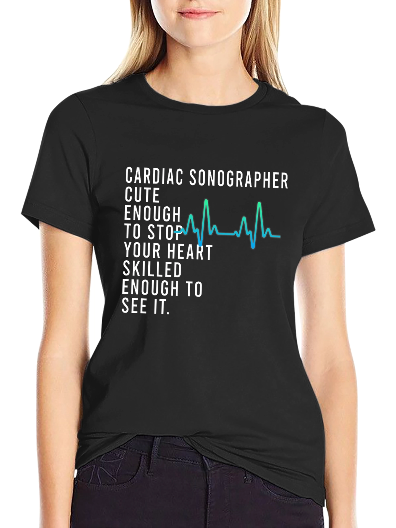 Cardiac Sonographer Novelty Tee