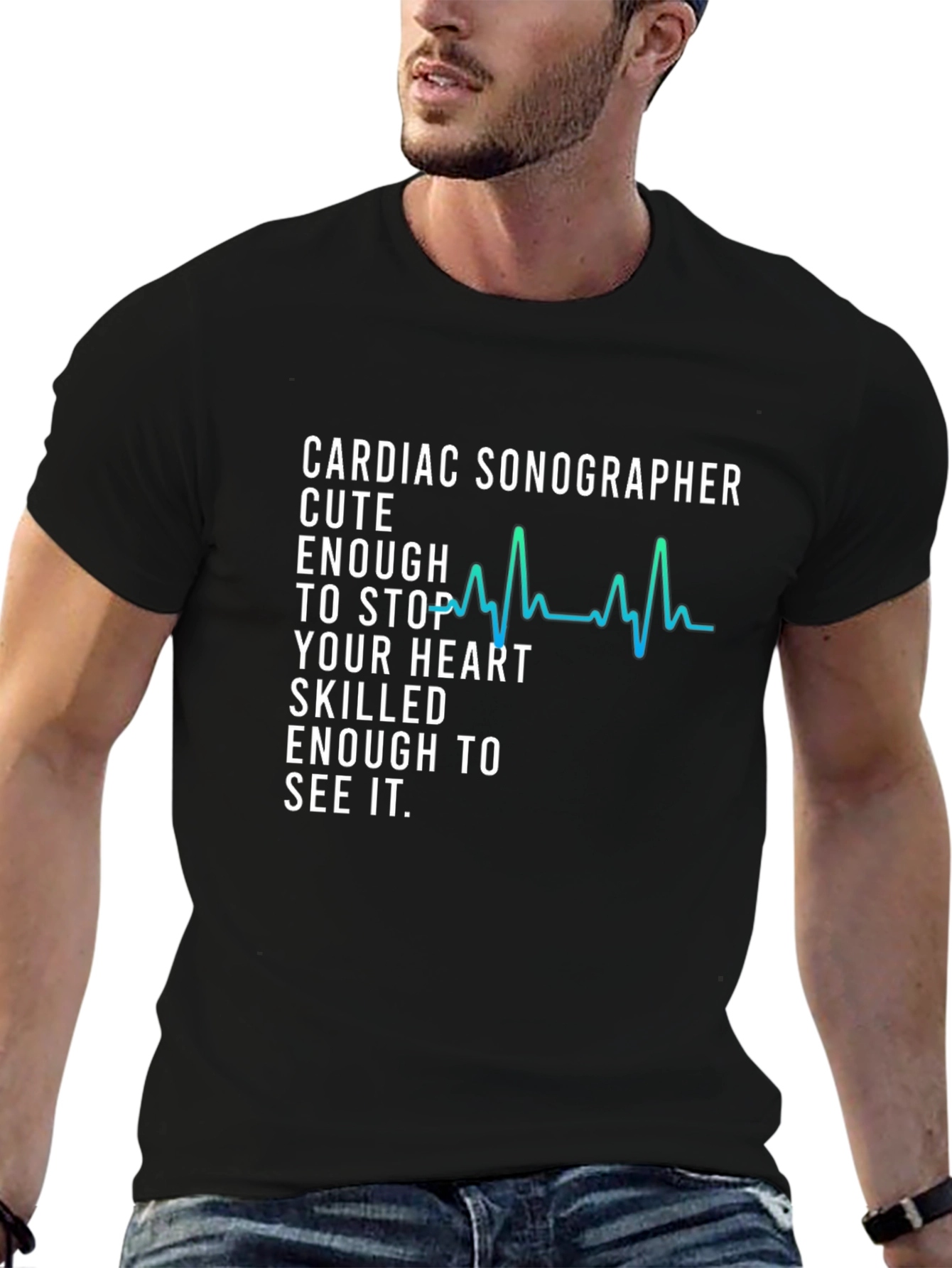 Cardiac Sonographer Novelty Tee