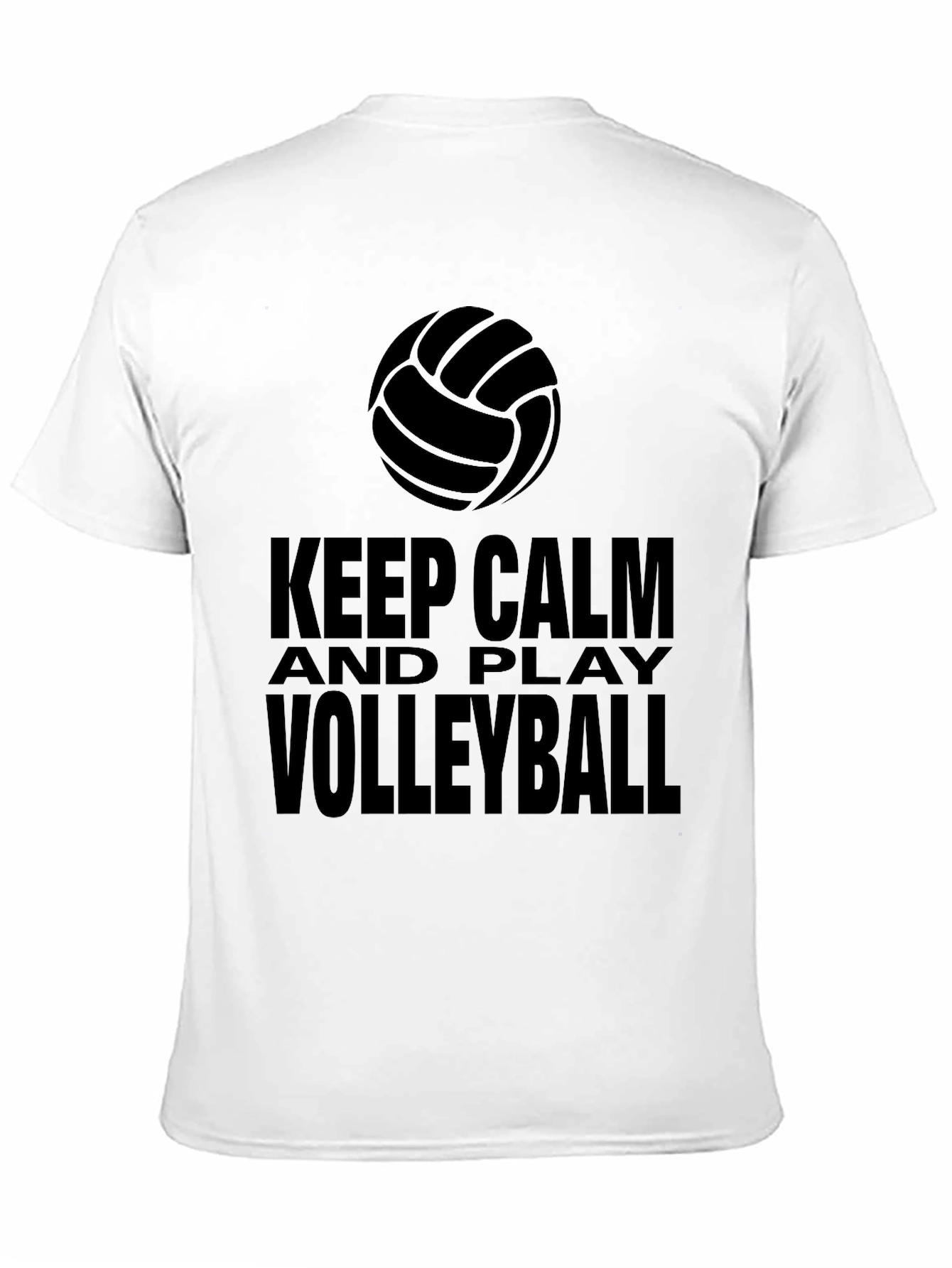 Keep Calm Volleyball Graphic T-Shirt