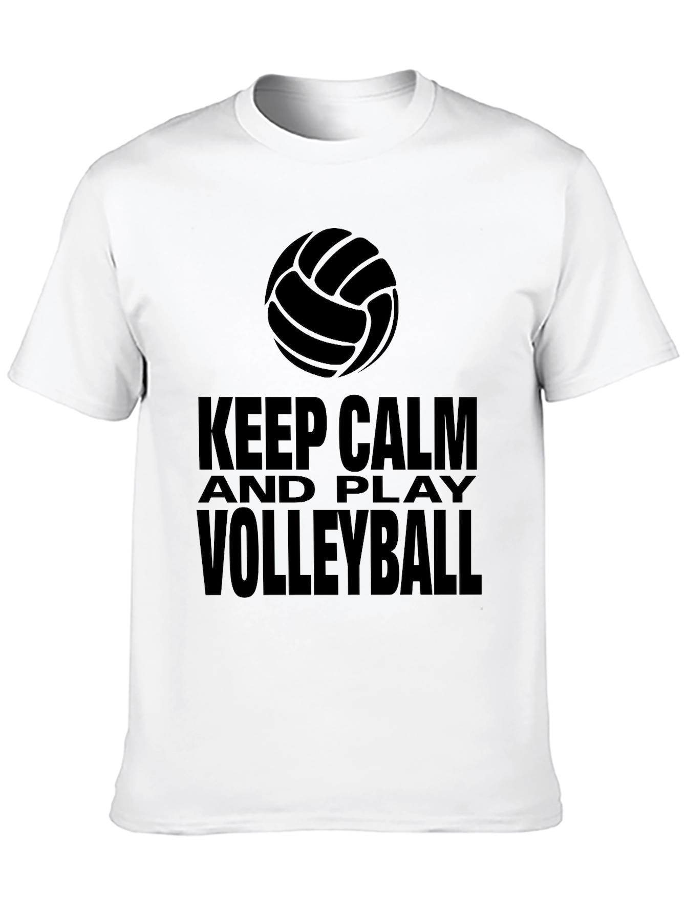 Keep Calm Volleyball Graphic T-Shirt