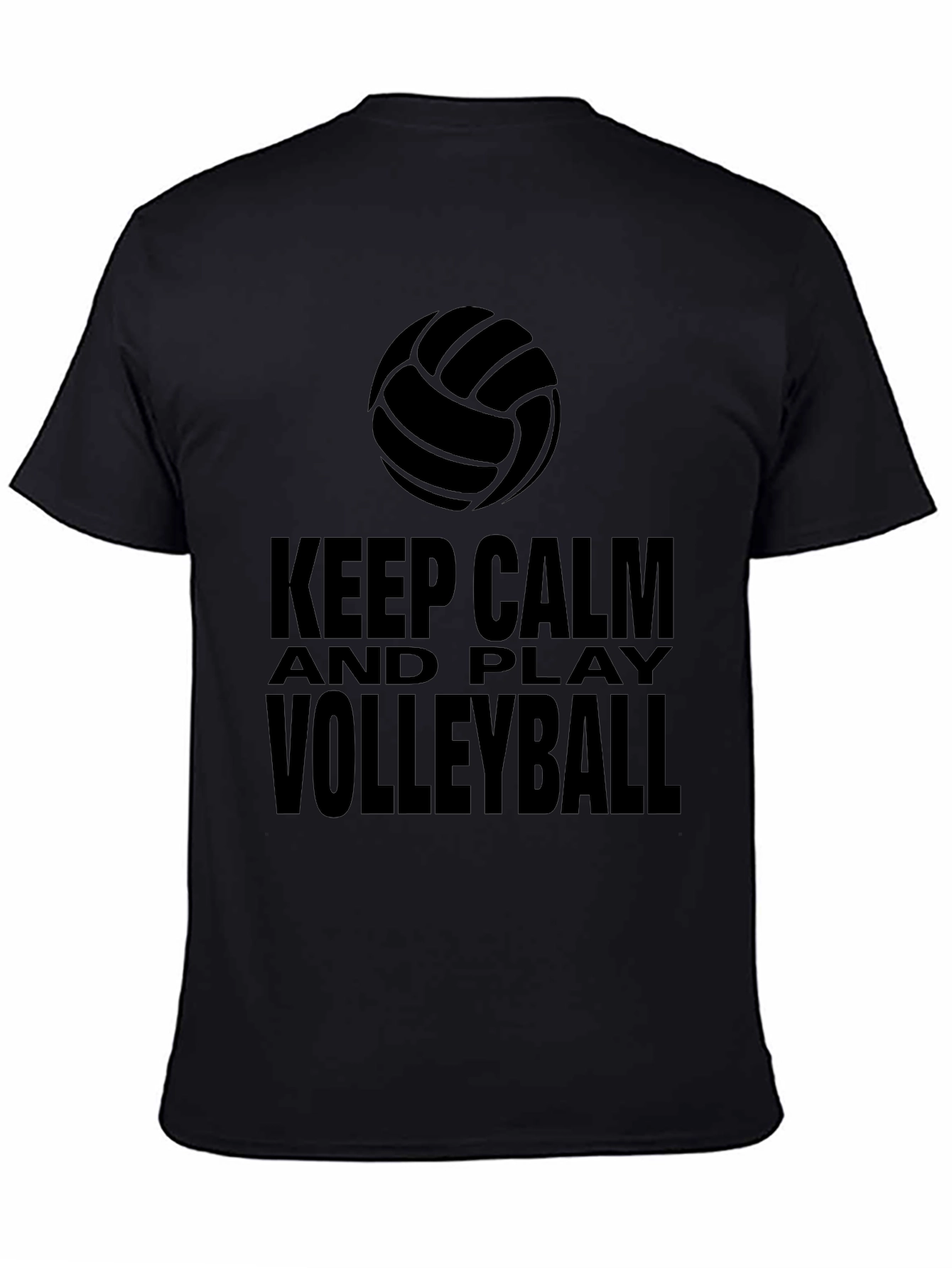 Keep Calm Volleyball Graphic T-Shirt