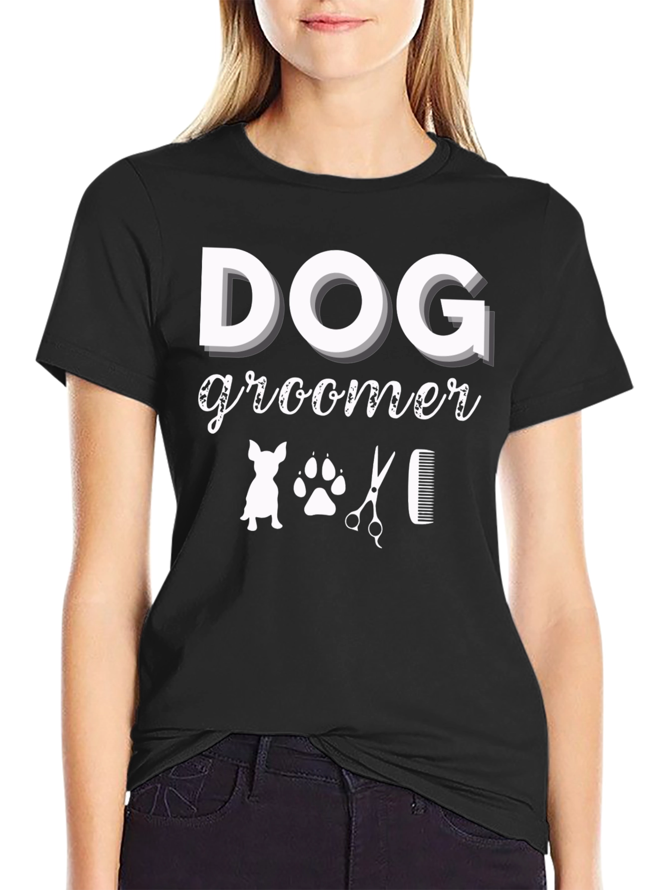 Dog Groomer T-Shirt - Pet Stylist Tee