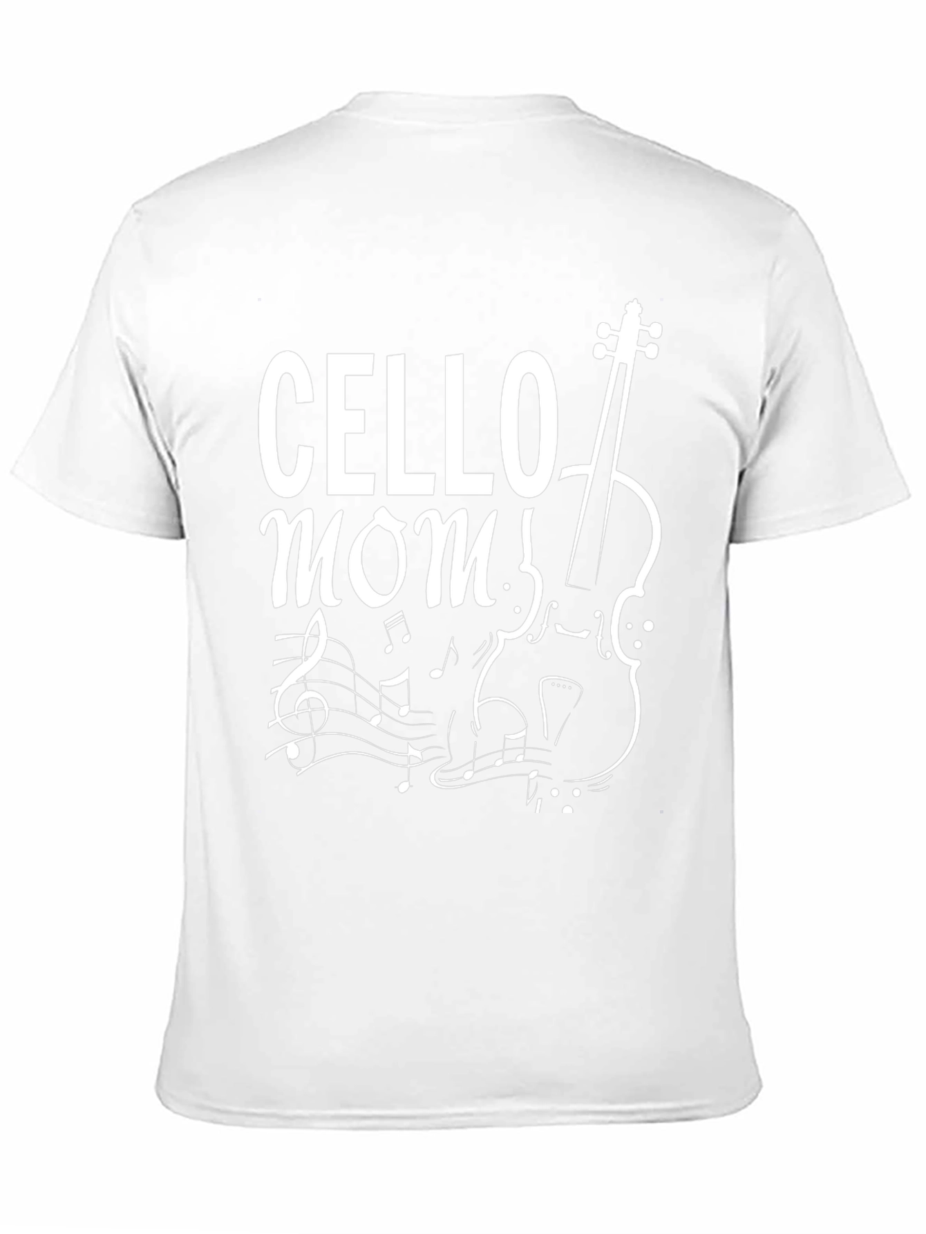Cello Mom Graphic T-Shirt - Music Lover Tee