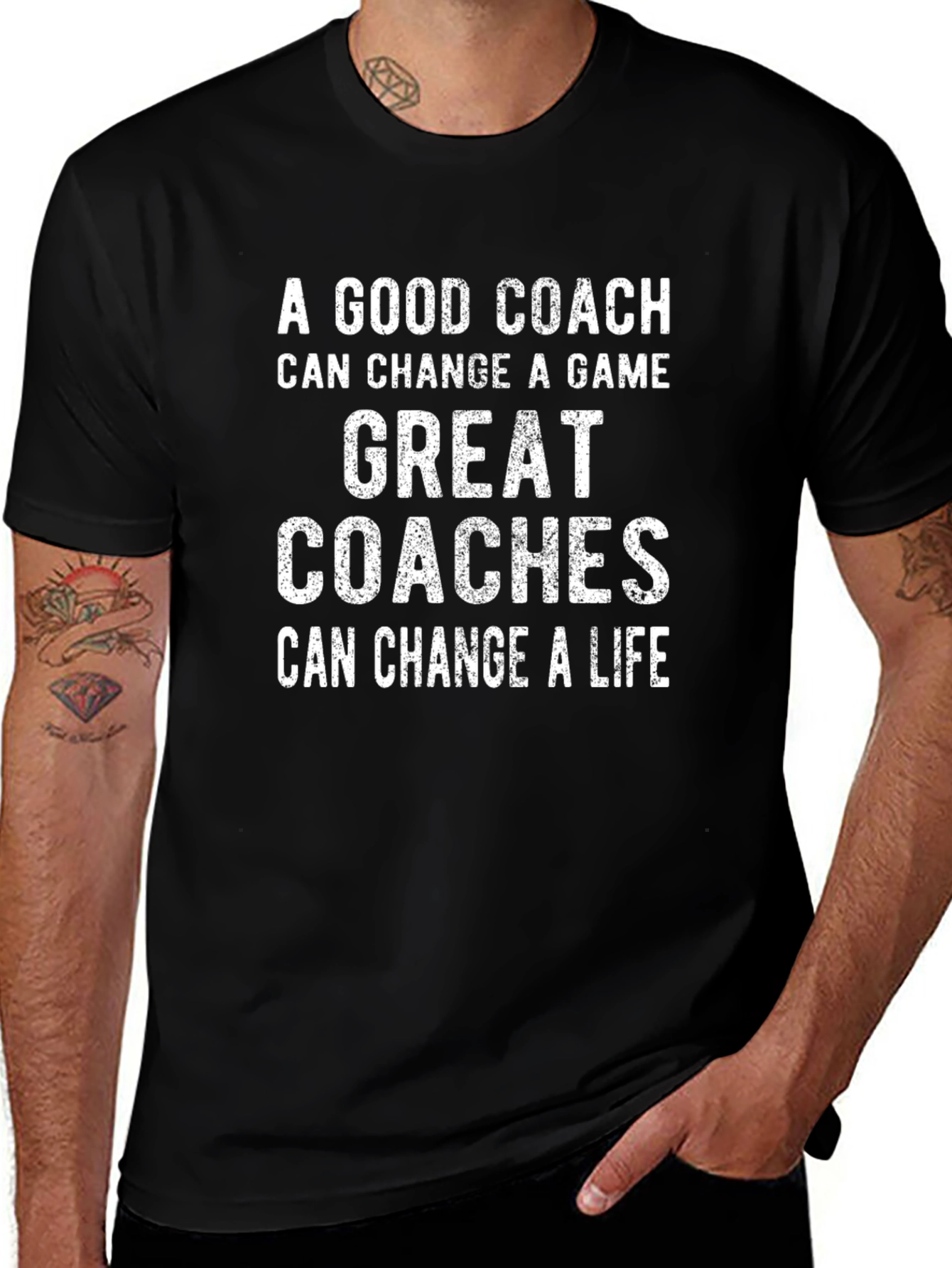 Coach T-Shirt: Change a Game Change a Life Tee