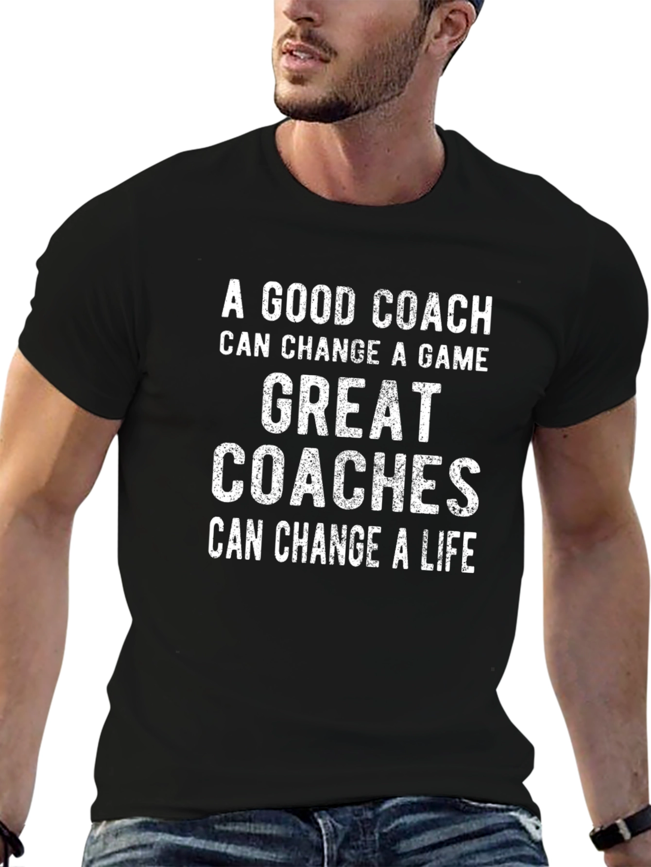 Coach T-Shirt: Change a Game Change a Life Tee