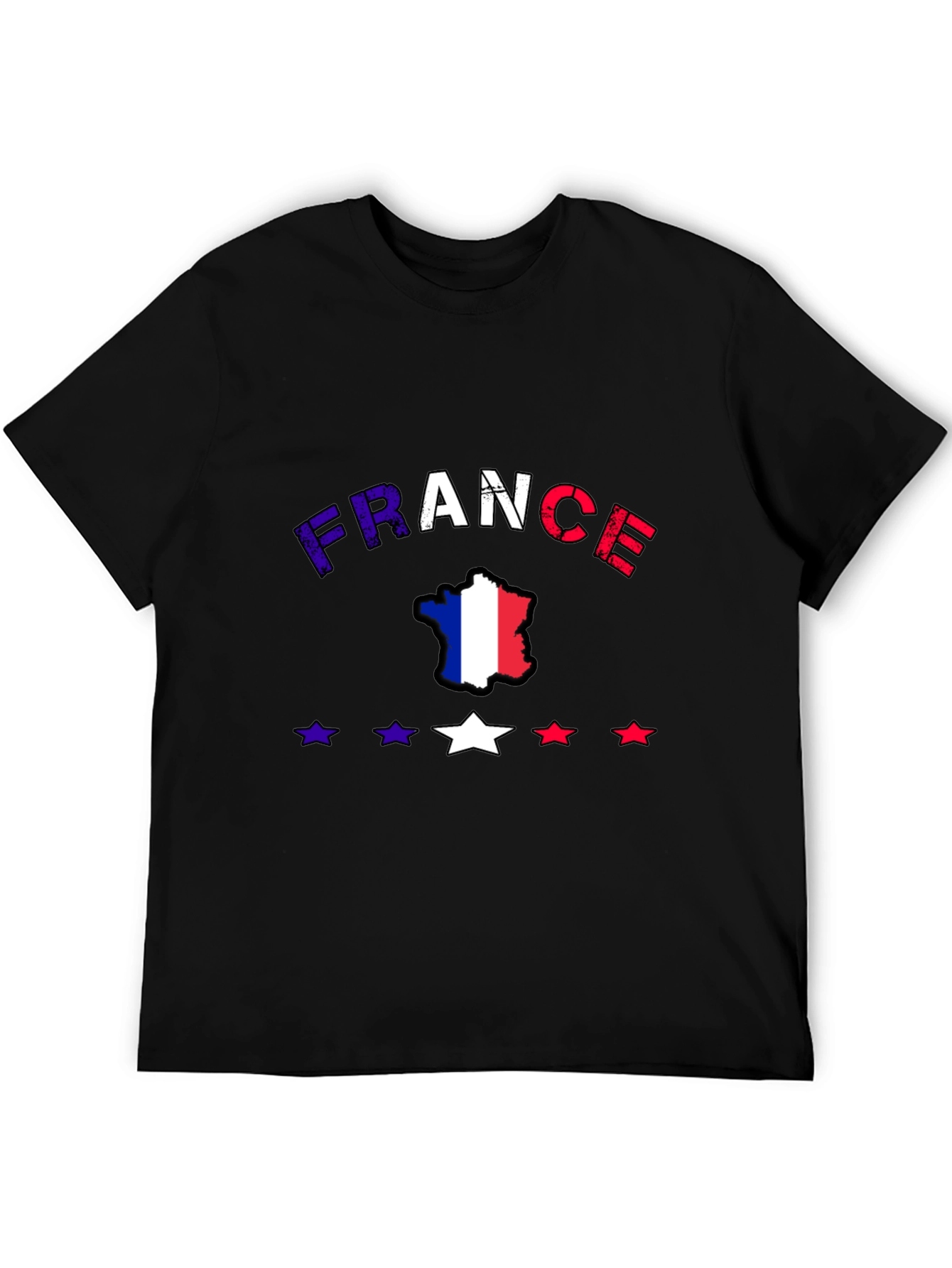 France Flag Graphic T-Shirt
