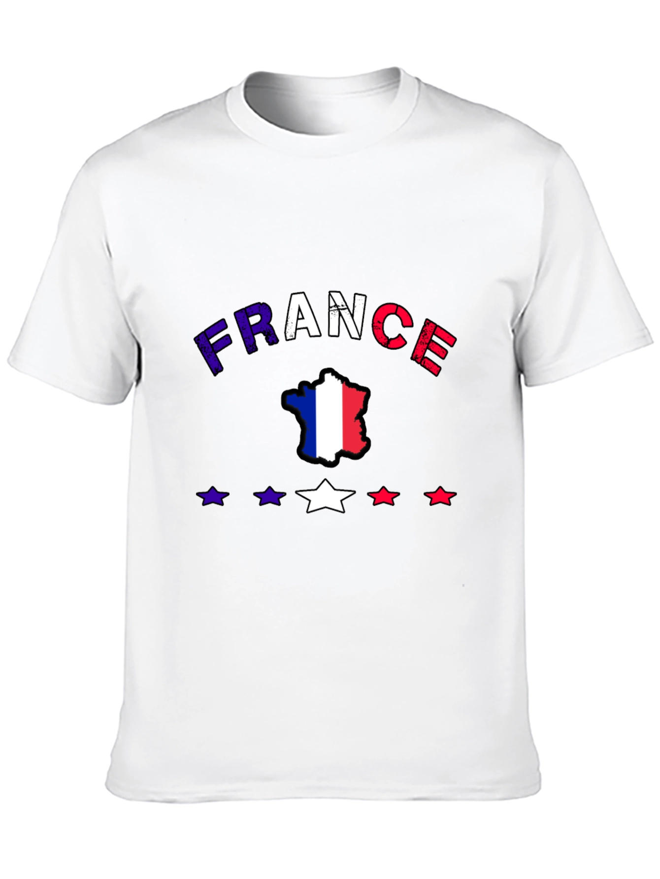 France Flag Graphic T-Shirt