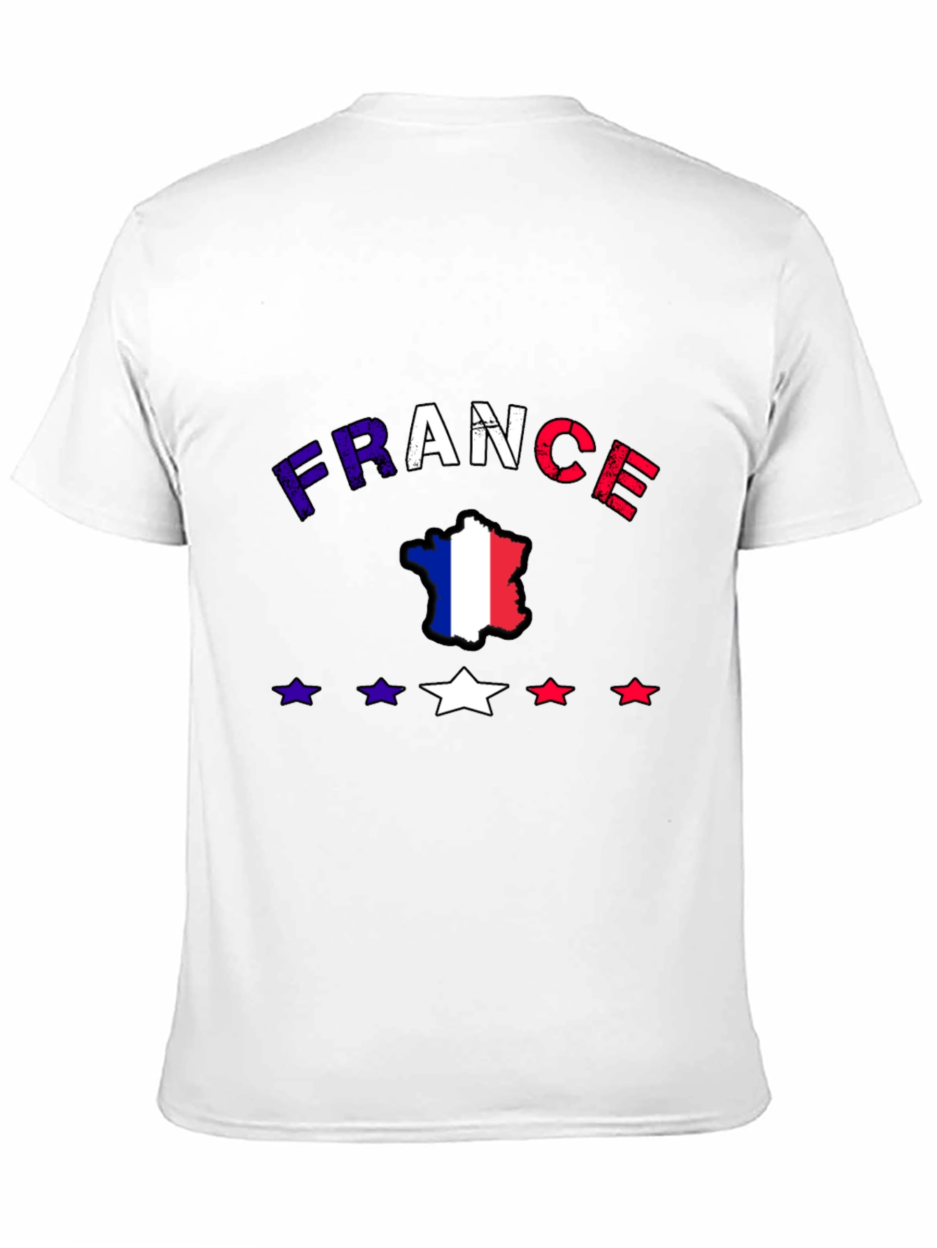 France Flag Graphic T-Shirt