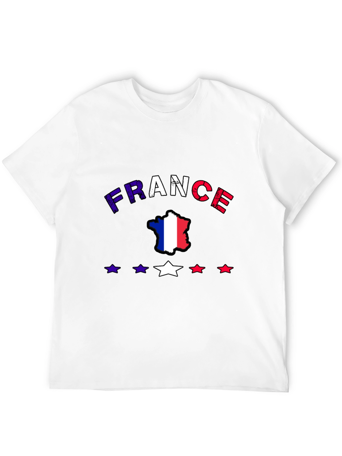 France Flag Graphic T-Shirt
