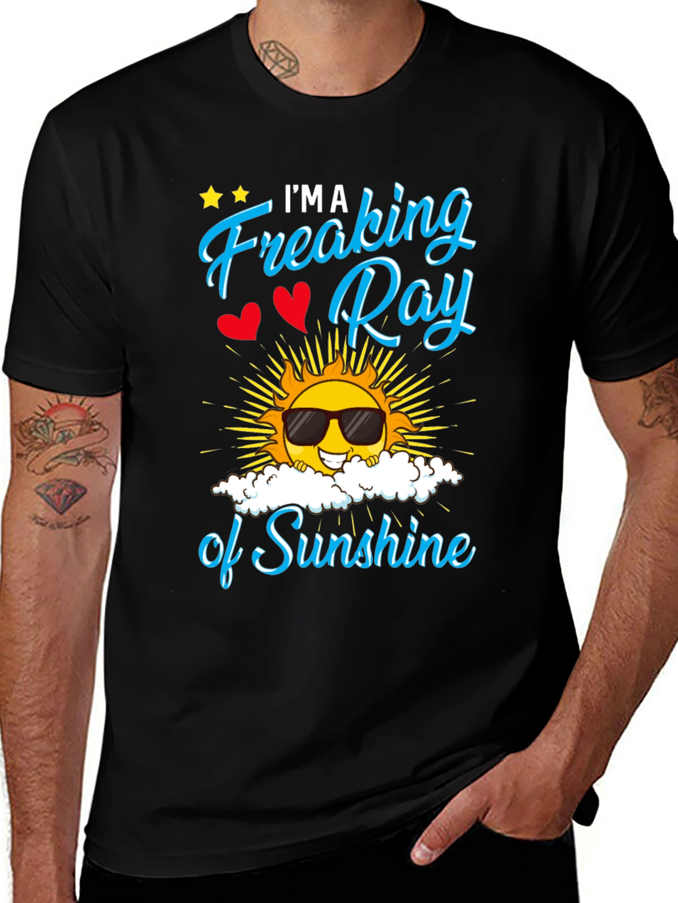 Freaking Ray of Sunshine Graphic T-Shirt