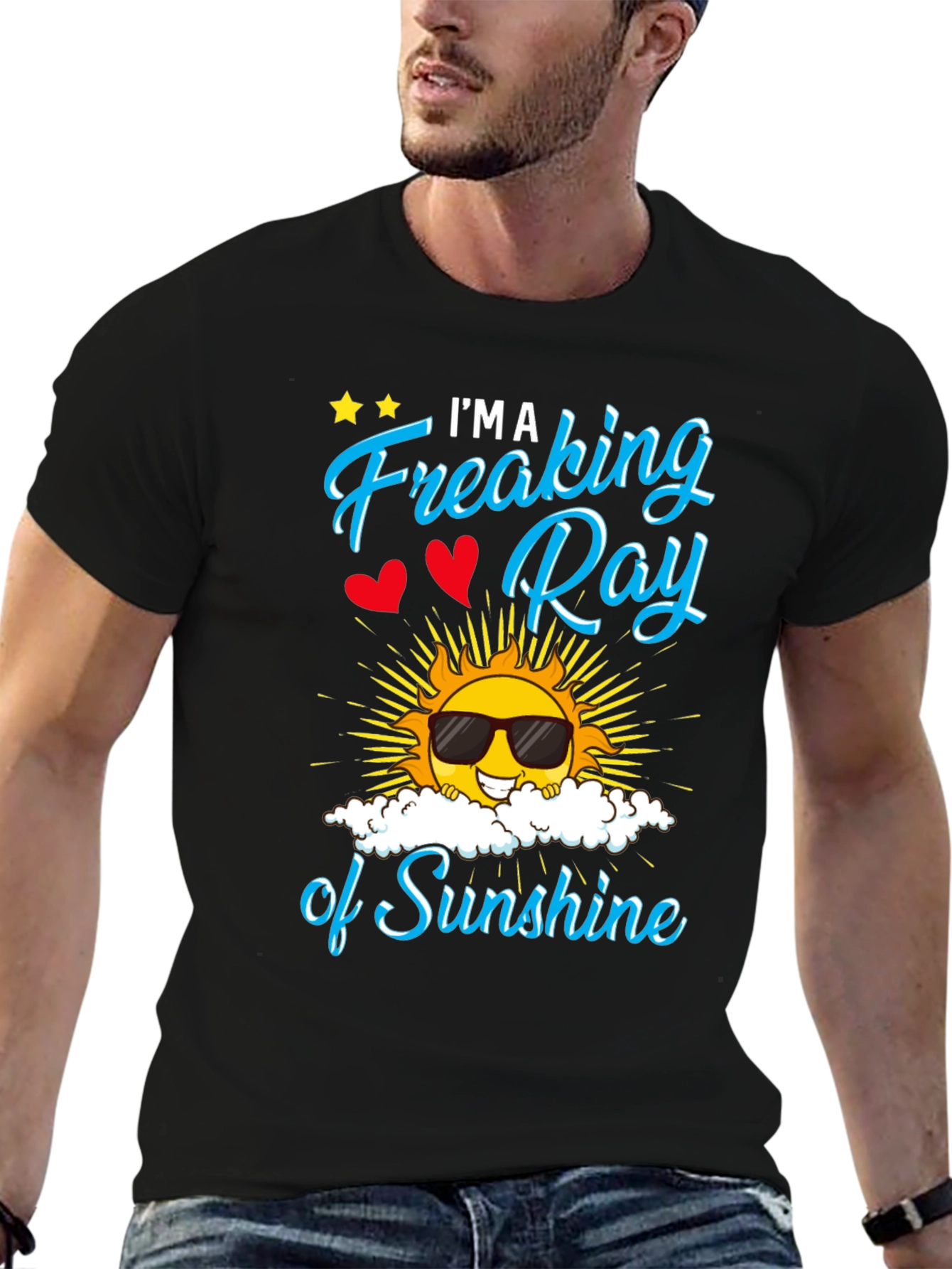 Freaking Ray of Sunshine Graphic T-Shirt