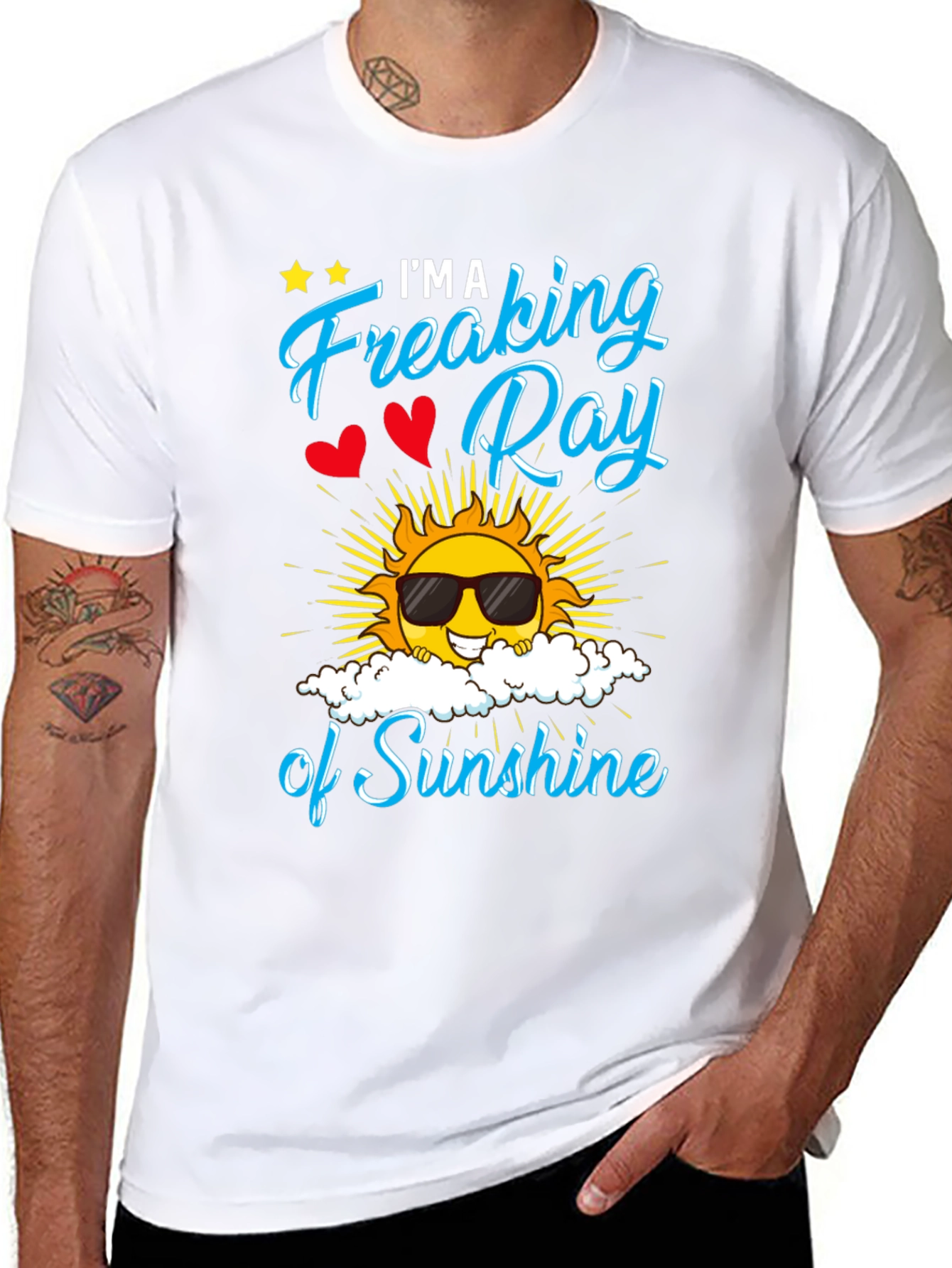 Freaking Ray of Sunshine Graphic T-Shirt