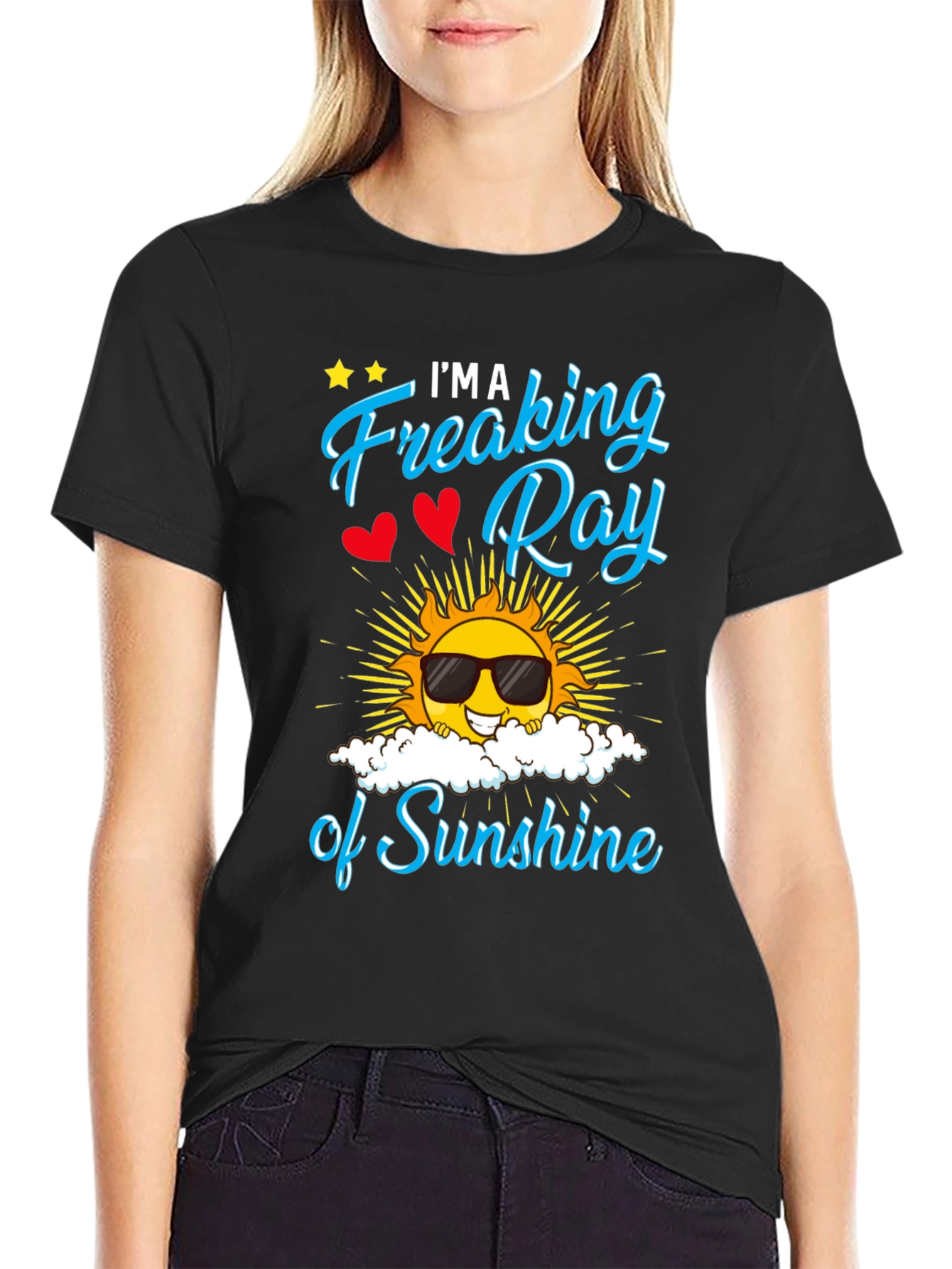 Freaking Ray of Sunshine Graphic T-Shirt