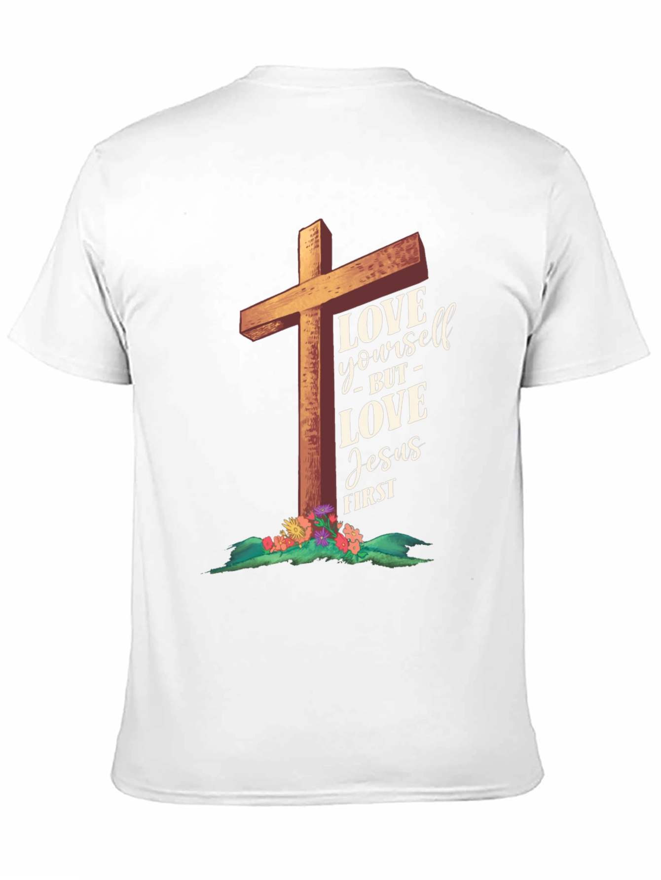 Love Jesus First Graphic Tee