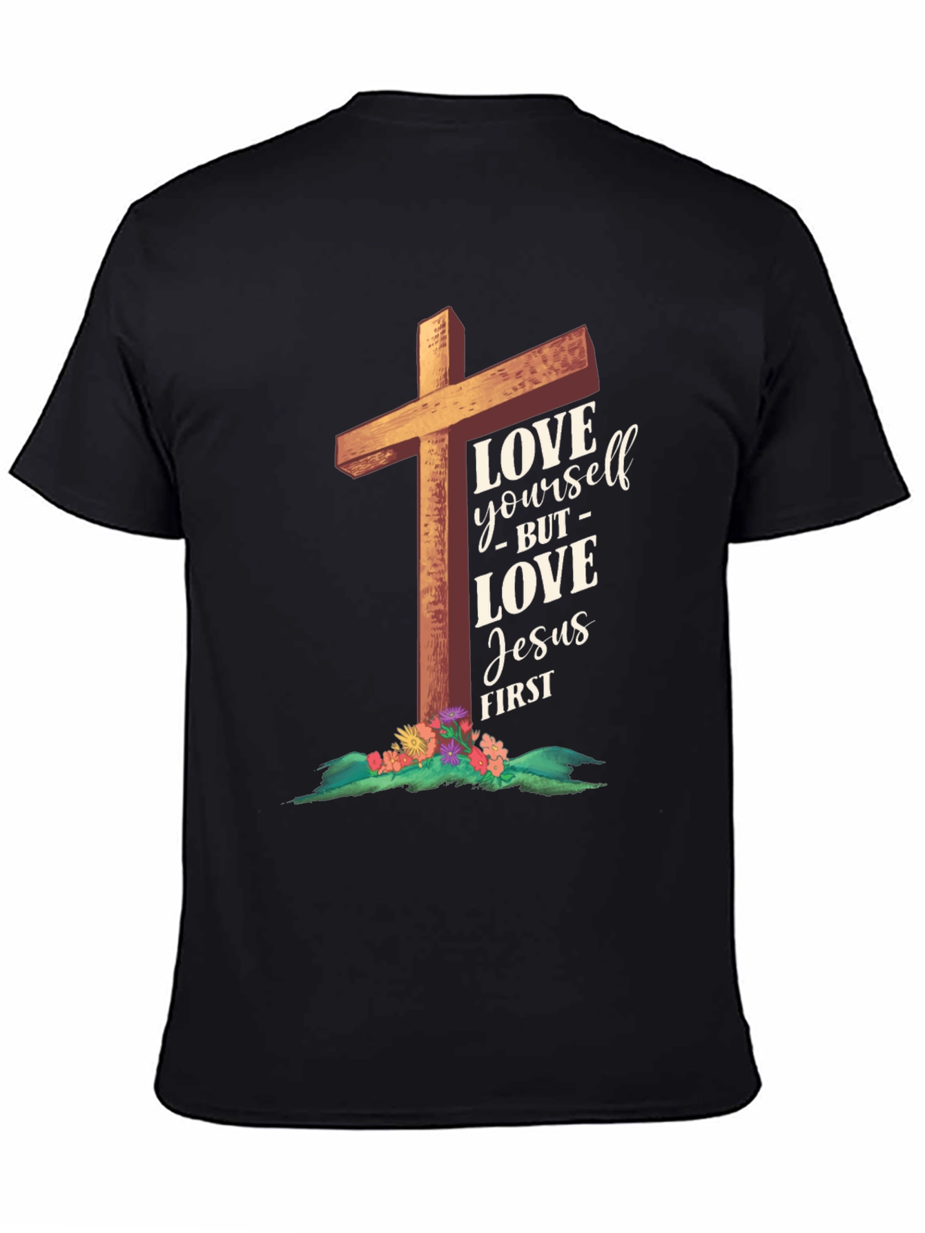 Love Jesus First Graphic Tee