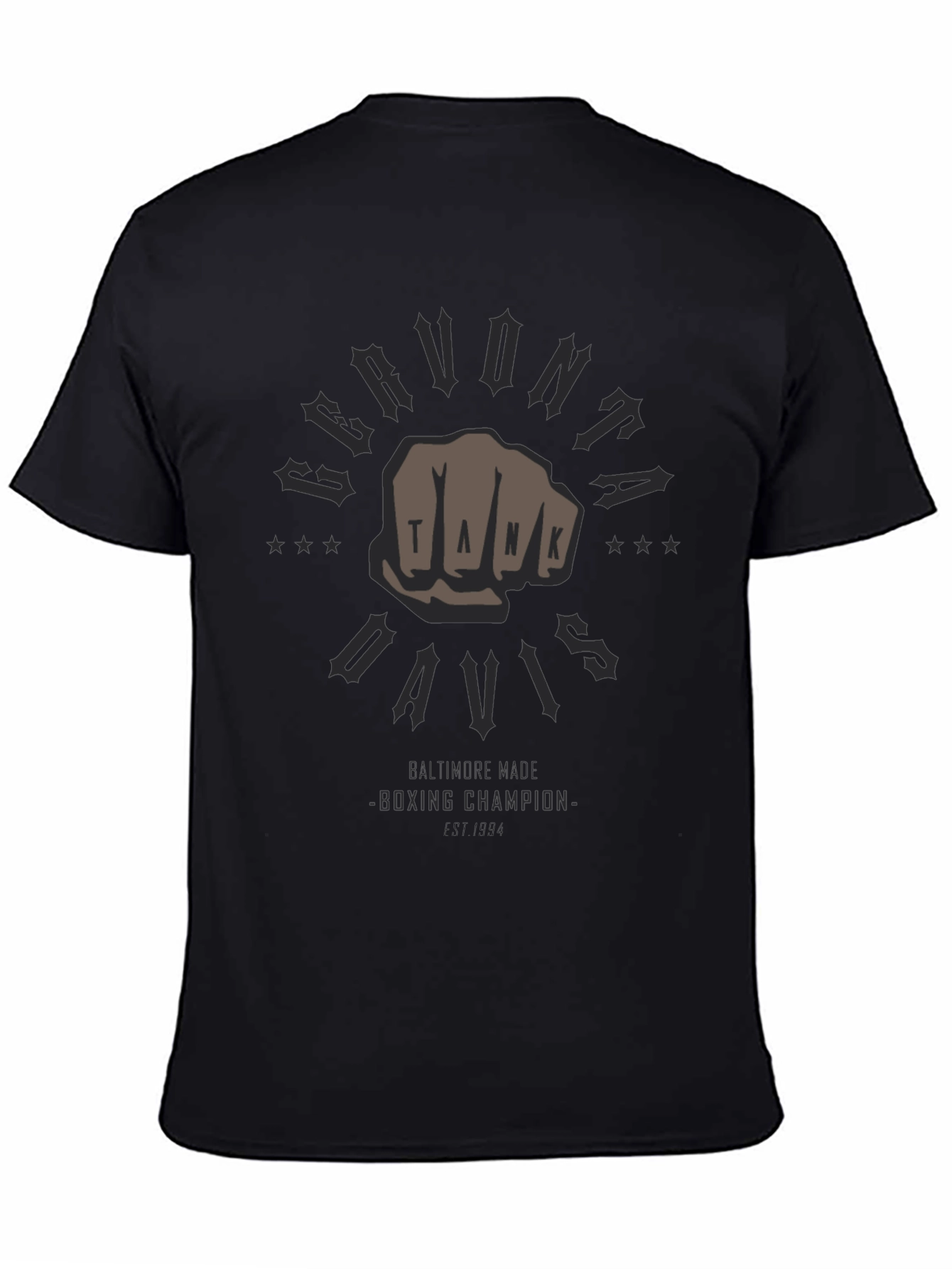 Gervonta Tank Davis Boxing Champion Graphic Tee