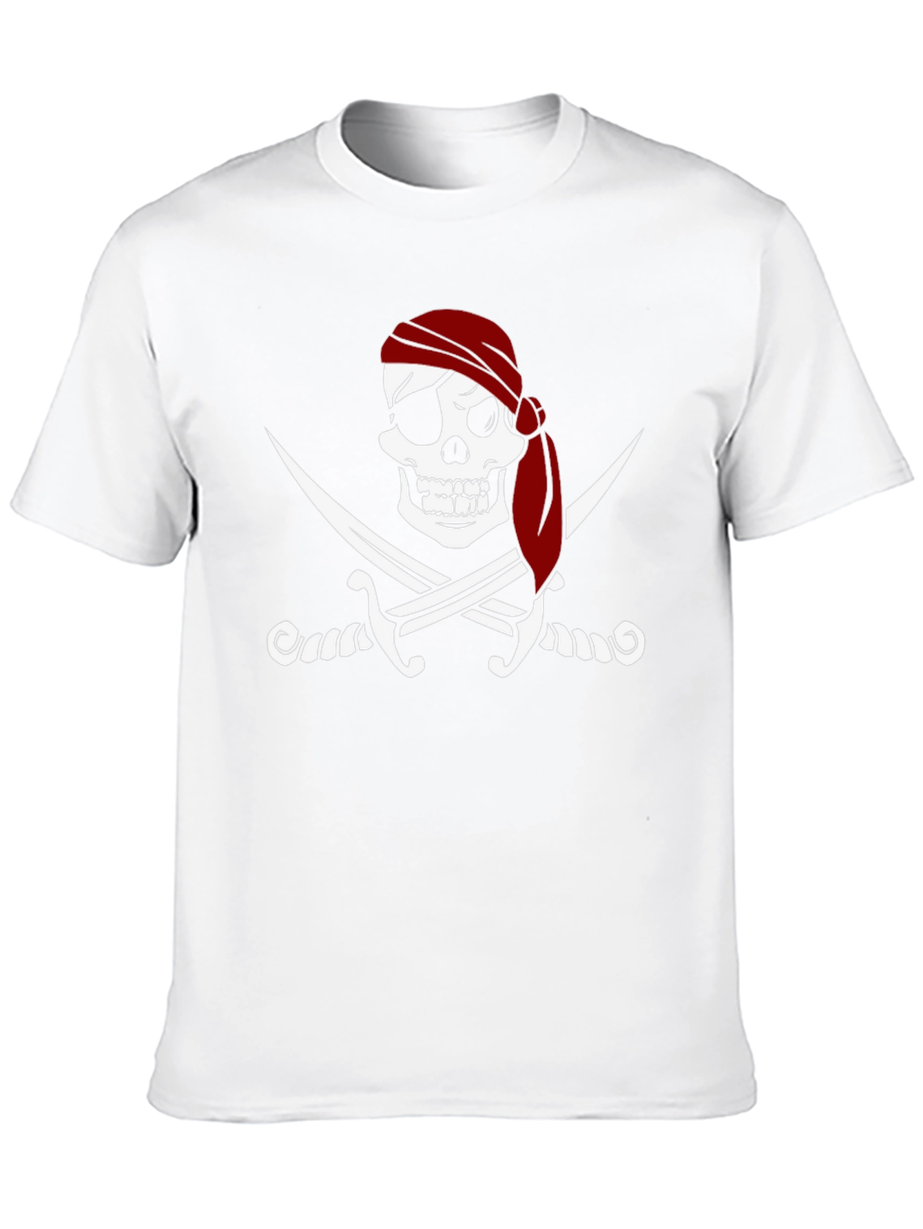 Pirate Skull & Swords Graphic Tee