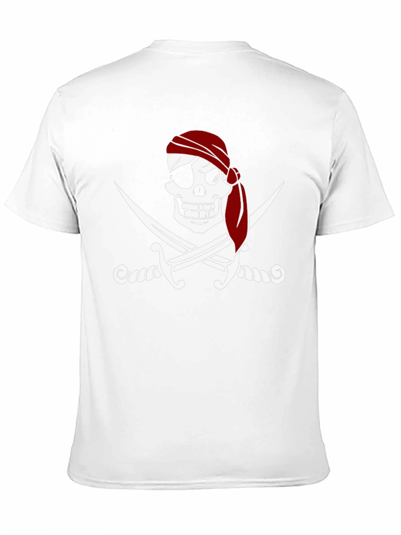 Pirate Skull & Swords Graphic Tee