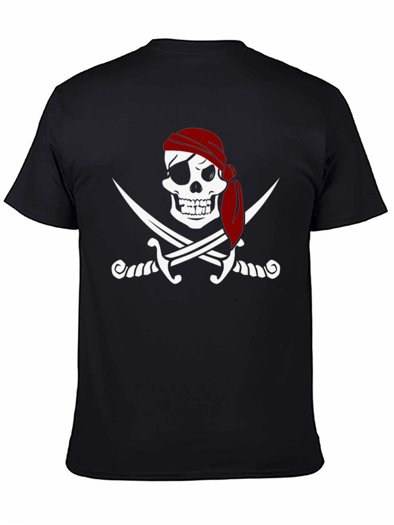 Pirate Skull & Swords Graphic Tee