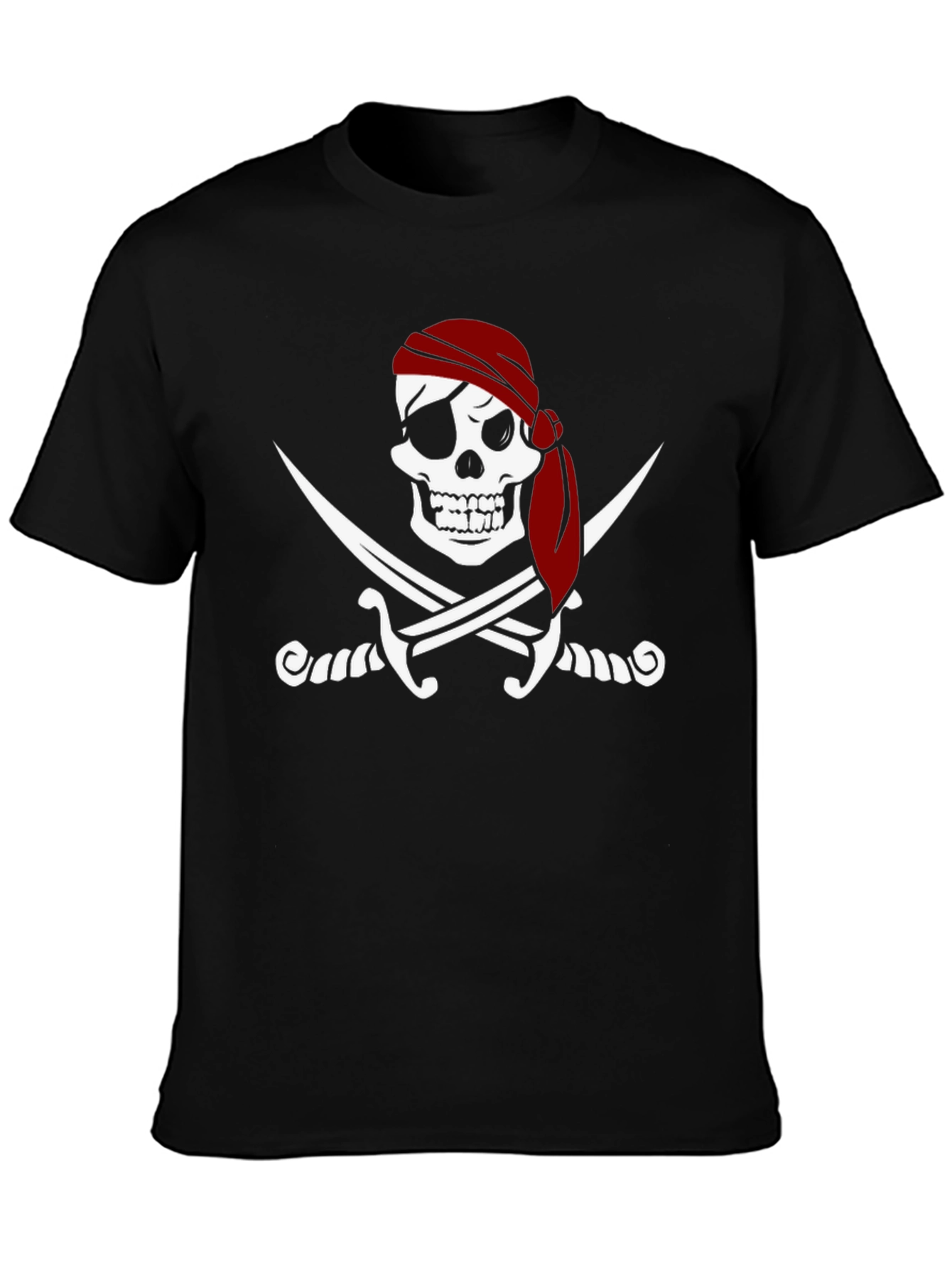 Pirate Skull & Swords Graphic Tee