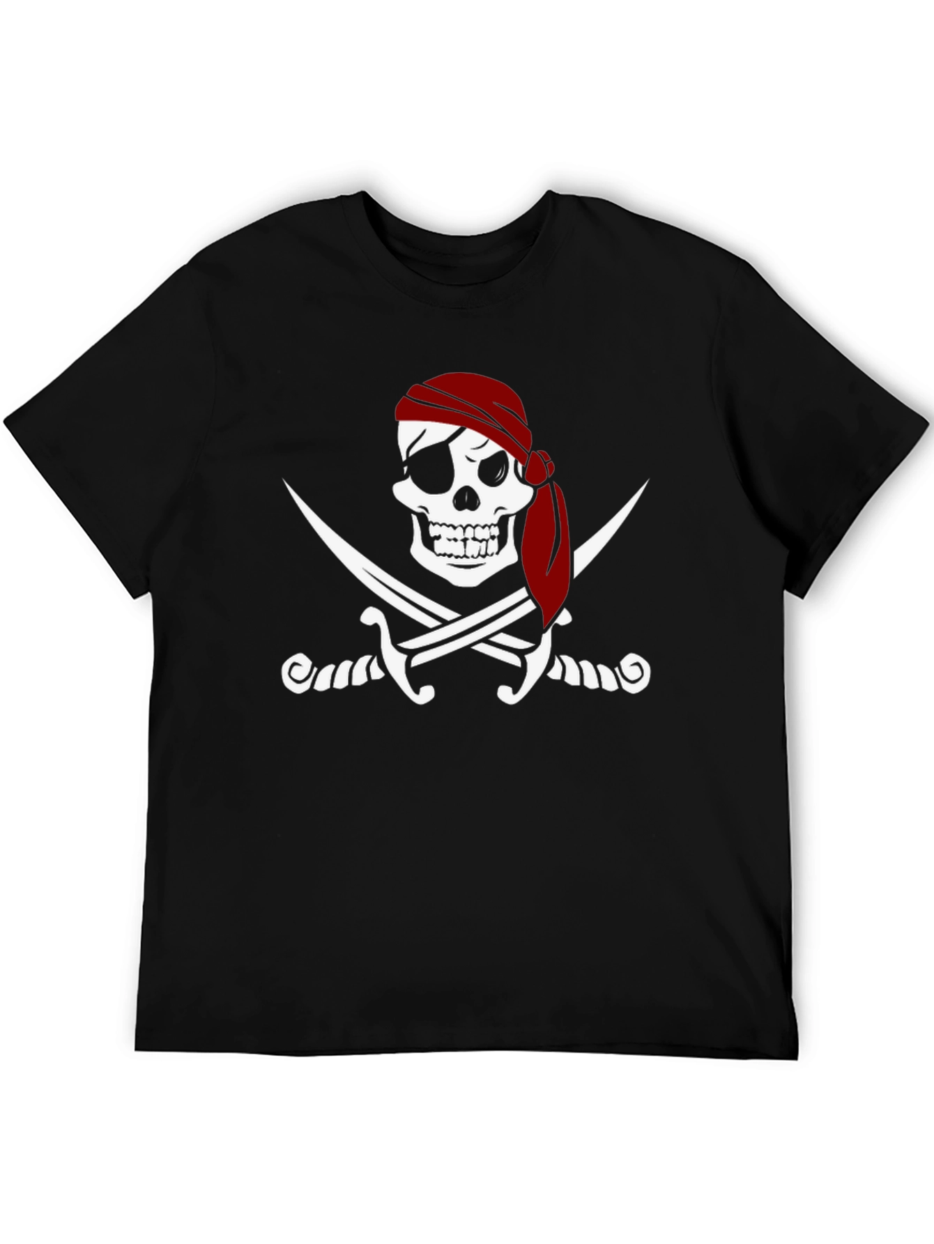 Pirate Skull & Swords Graphic Tee