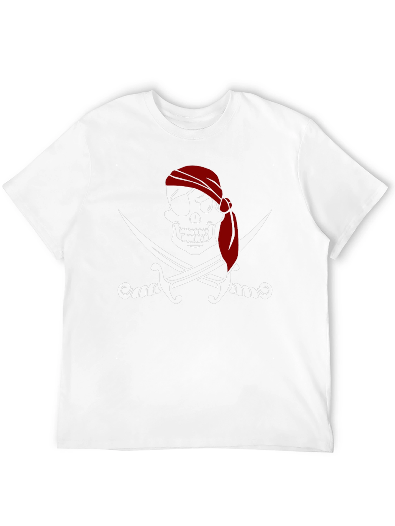 Pirate Skull & Swords Graphic Tee