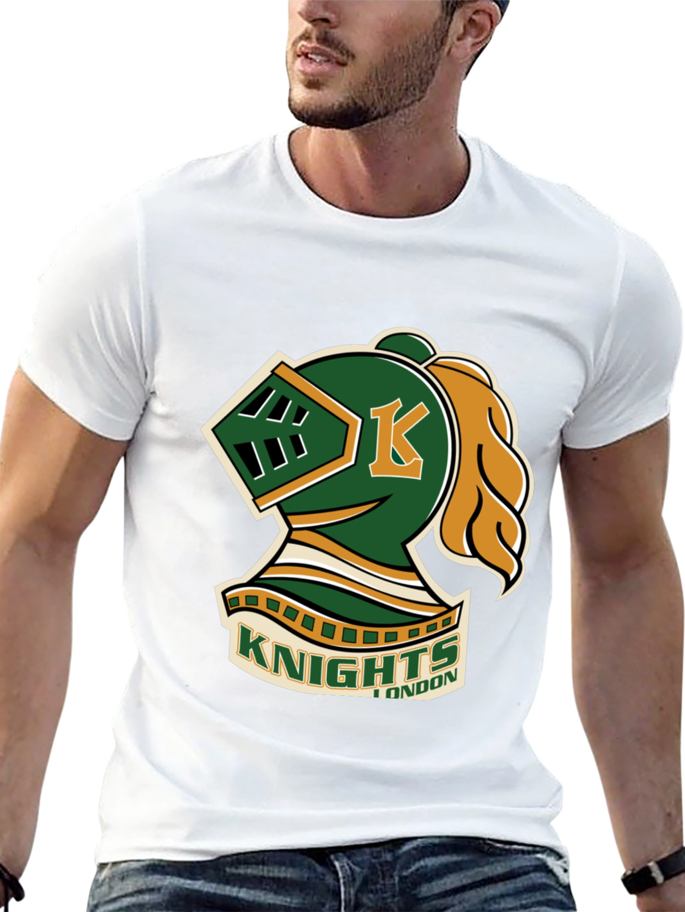 Knights London Graphic T-Shirt - Black